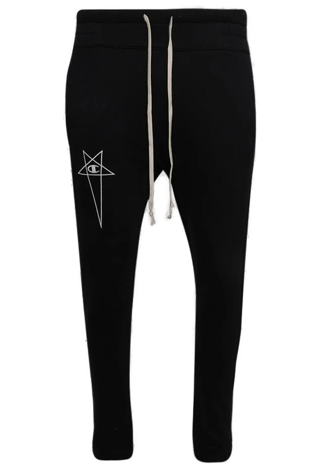 Rick Owens X Champions Drawstring Tapered-Leg Trousers