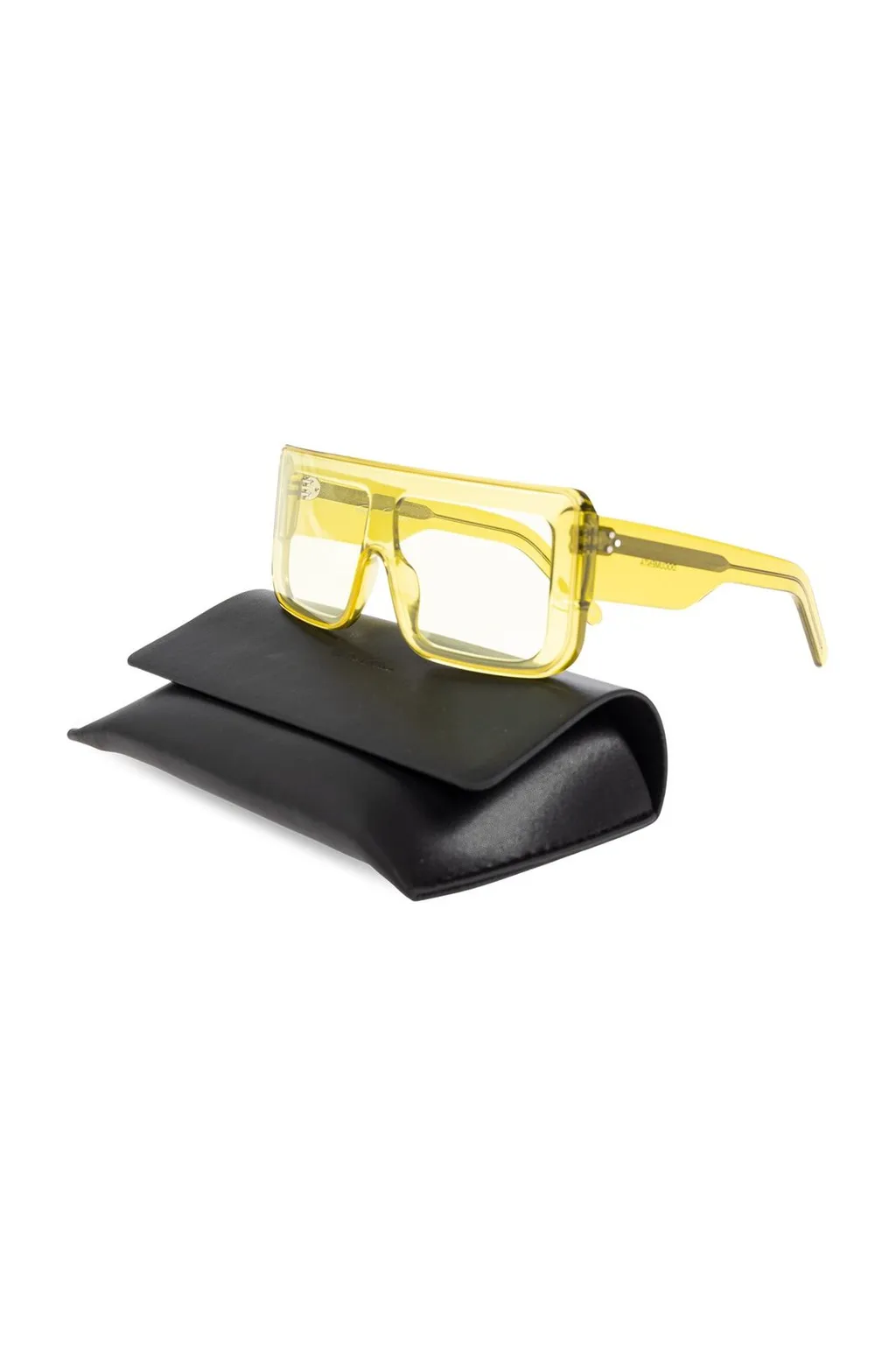 Rick Owens Rectangular Frame Glasses