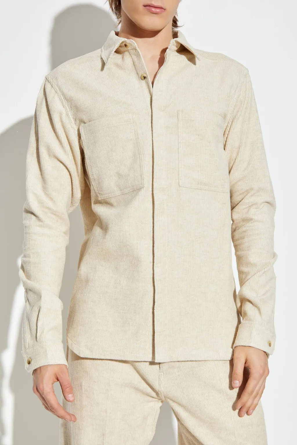 Rick Owens Long-Sleeve Buttoned Shirt
