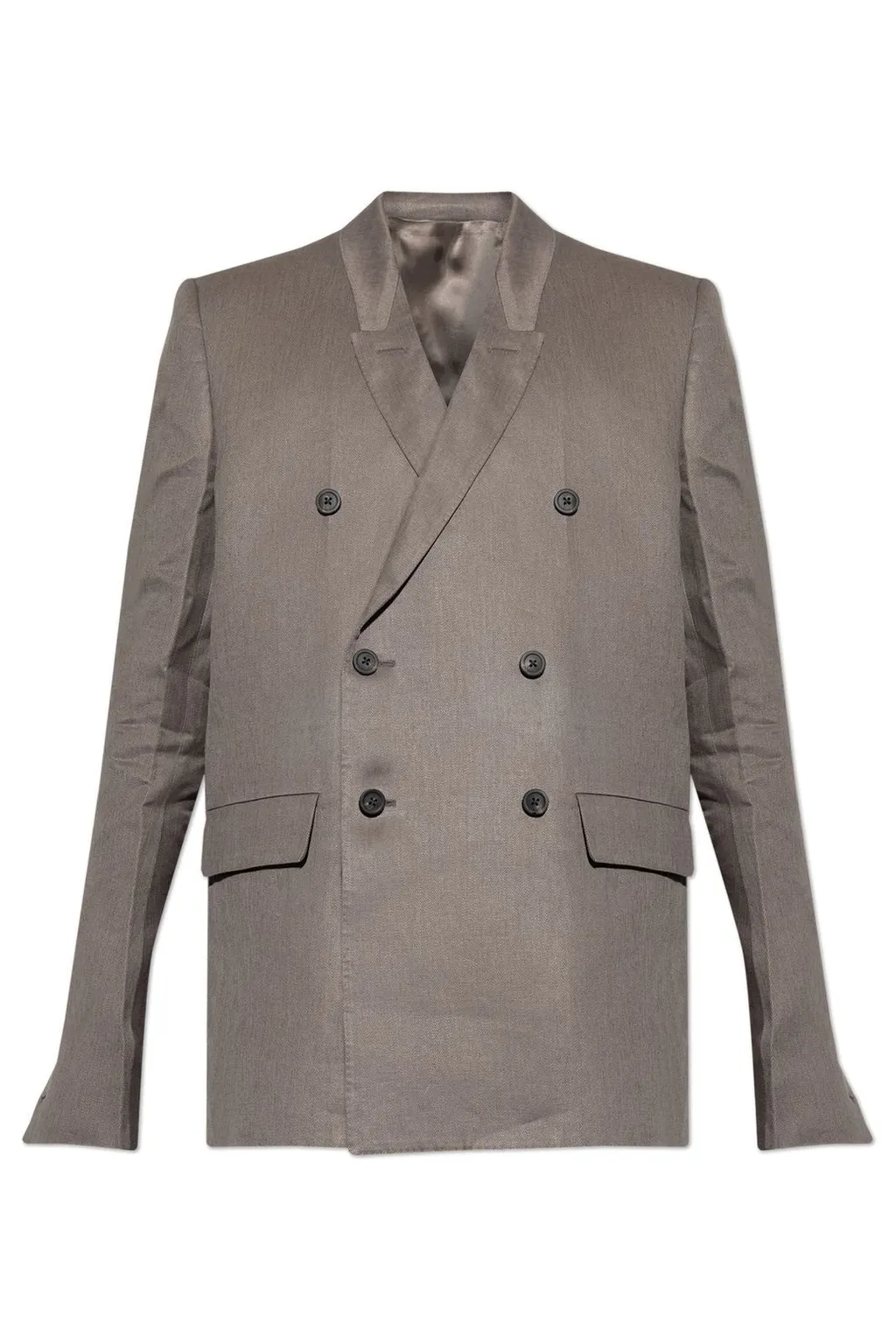 Rick Owens Double Breasted Tailored Blazer