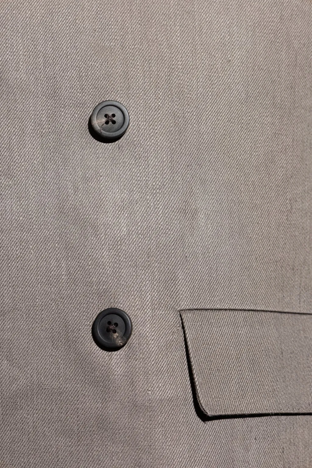 Rick Owens Double Breasted Tailored Blazer