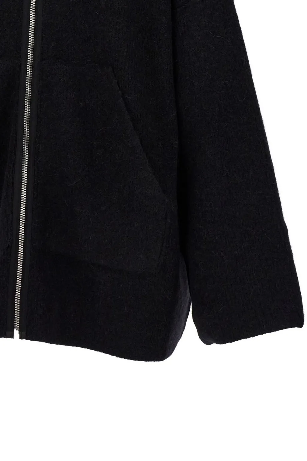 Rick Owens Zip-Up Hooded Jacket