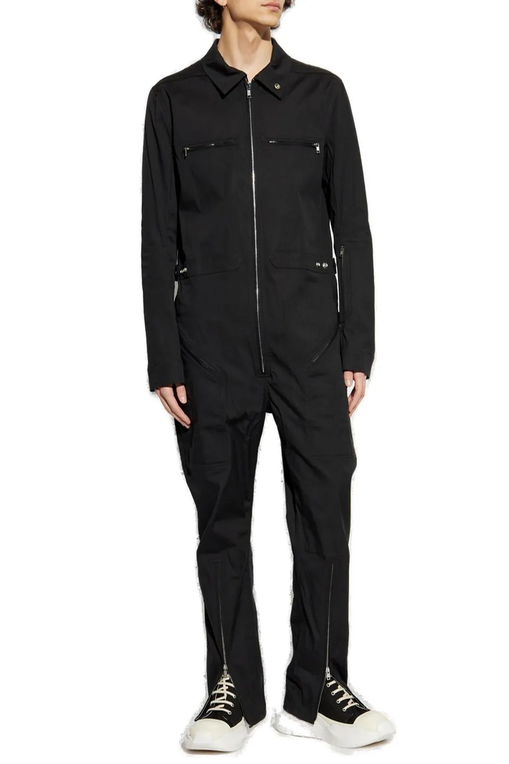 Rick Owens Headon Zip-Up Jumpsuit