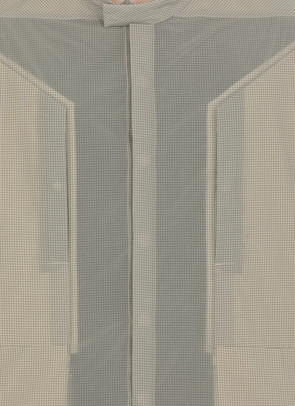 Rick Owens Geometric Pattern Oversized Shirt