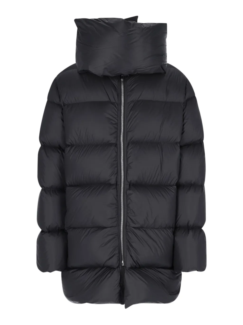 Rick Owens High-Neck Zipped Puffer Jacket