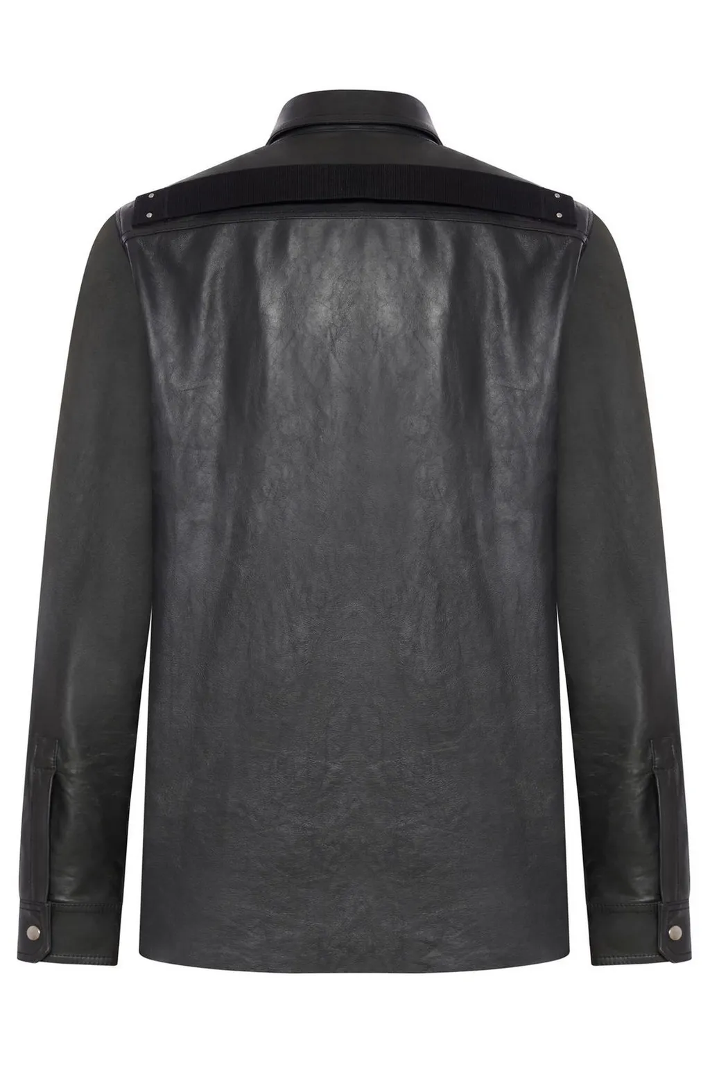 Rick Owens Press-Stud Leather Jacket