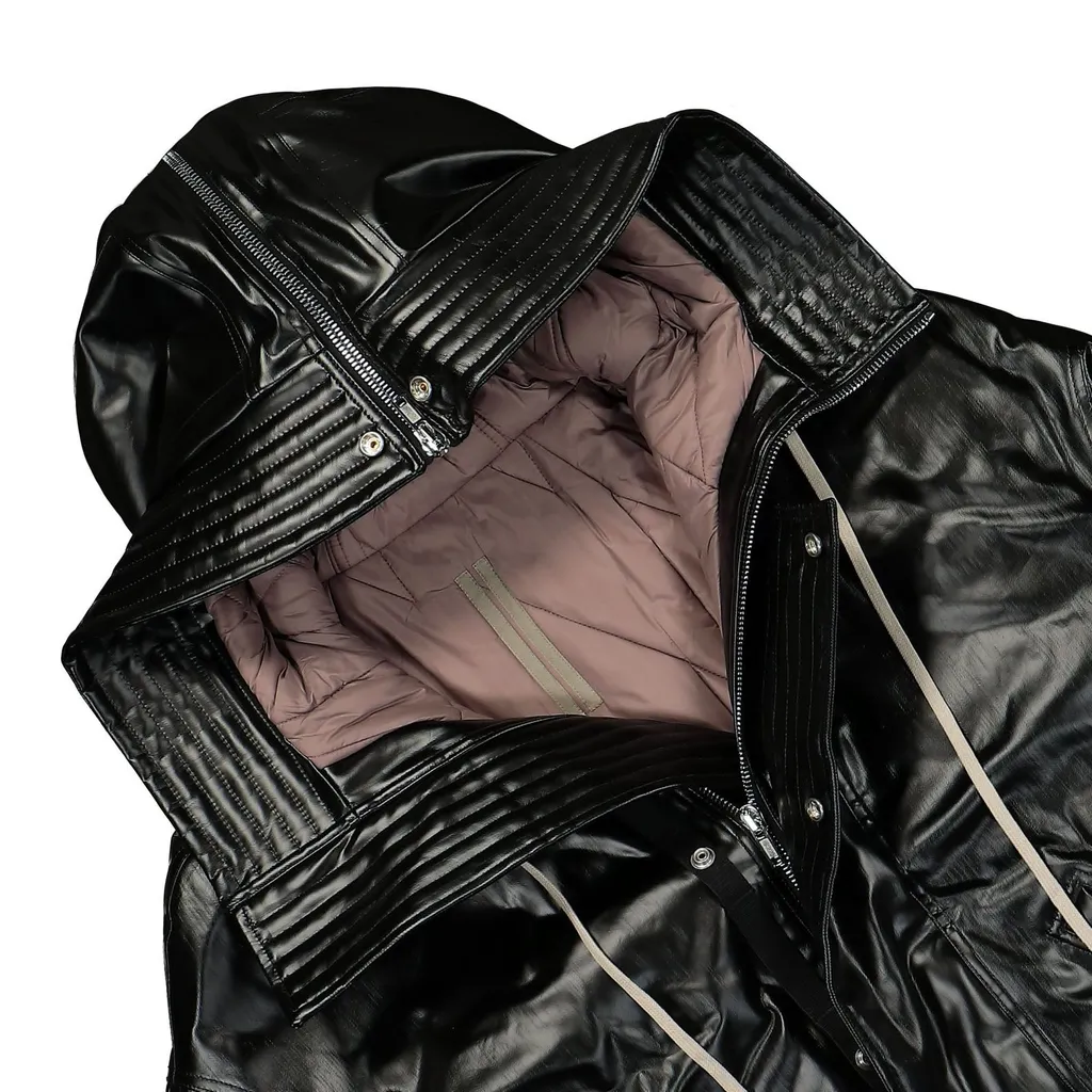 Rick Owens Drawstring Oversized Bomber Jacket