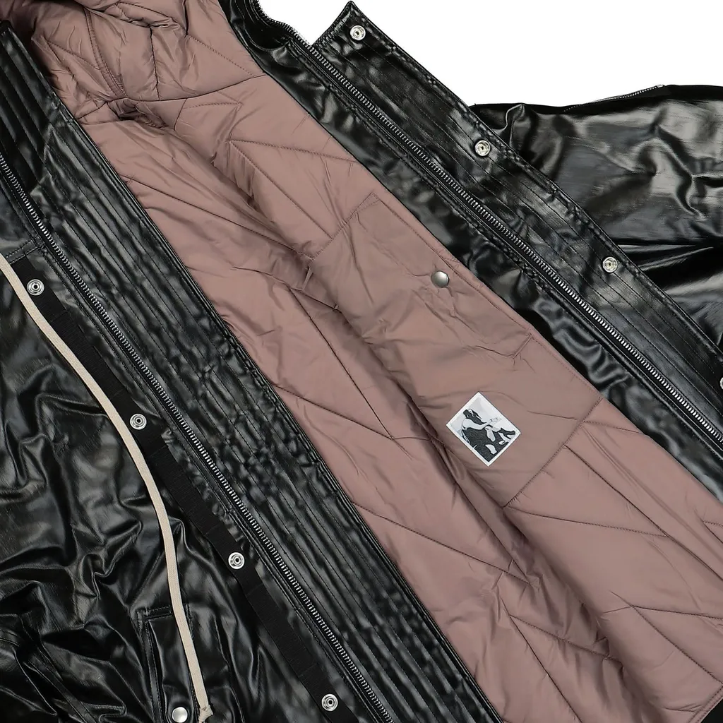 Rick Owens Drawstring Oversized Bomber Jacket