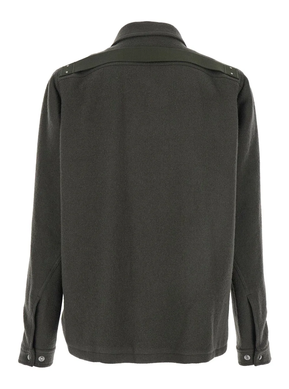 Rick Owens Zipped Shirt Jacket