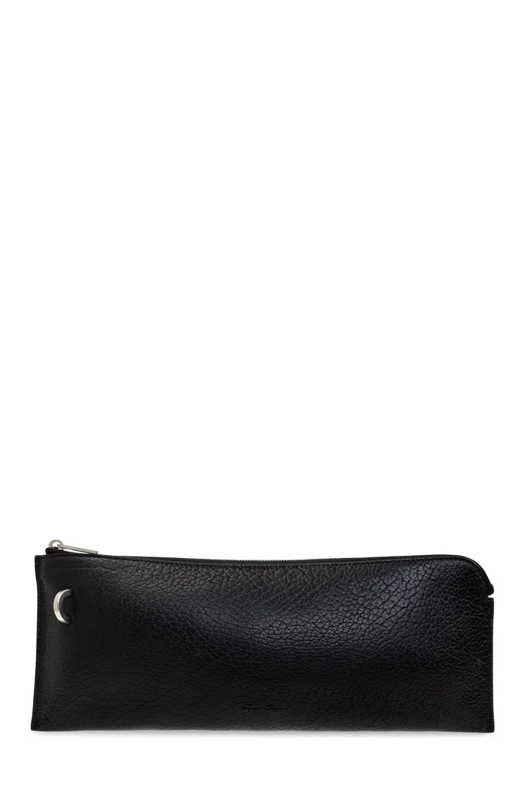 Rick Owens Logo Embossed Clutch Bag