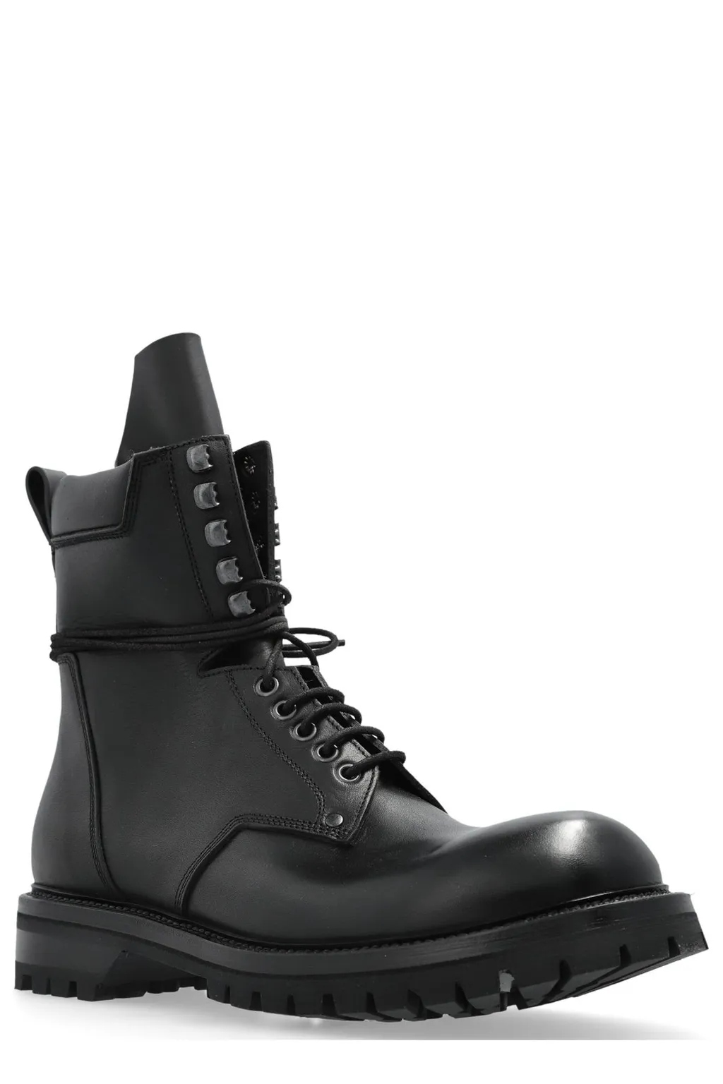 Rick Owens Hollywood Groppone Army Boots