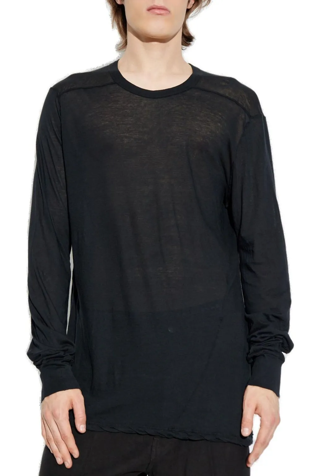 Rick Owens Crewneck Long Sleeve T-Shirt