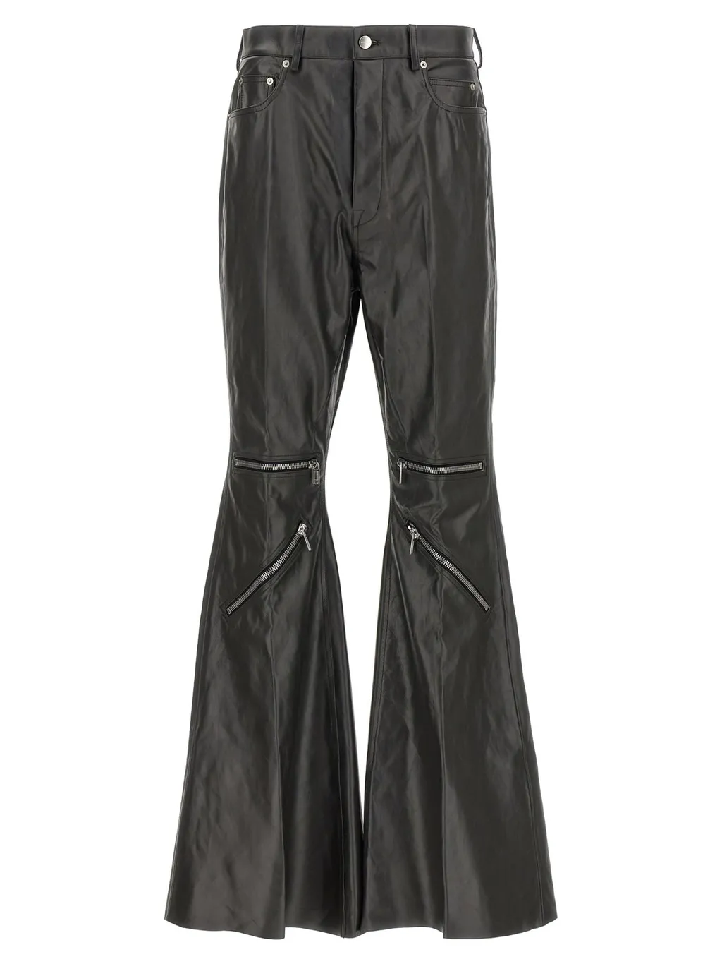 Rick Owens Bolan Cargo Leather Pants