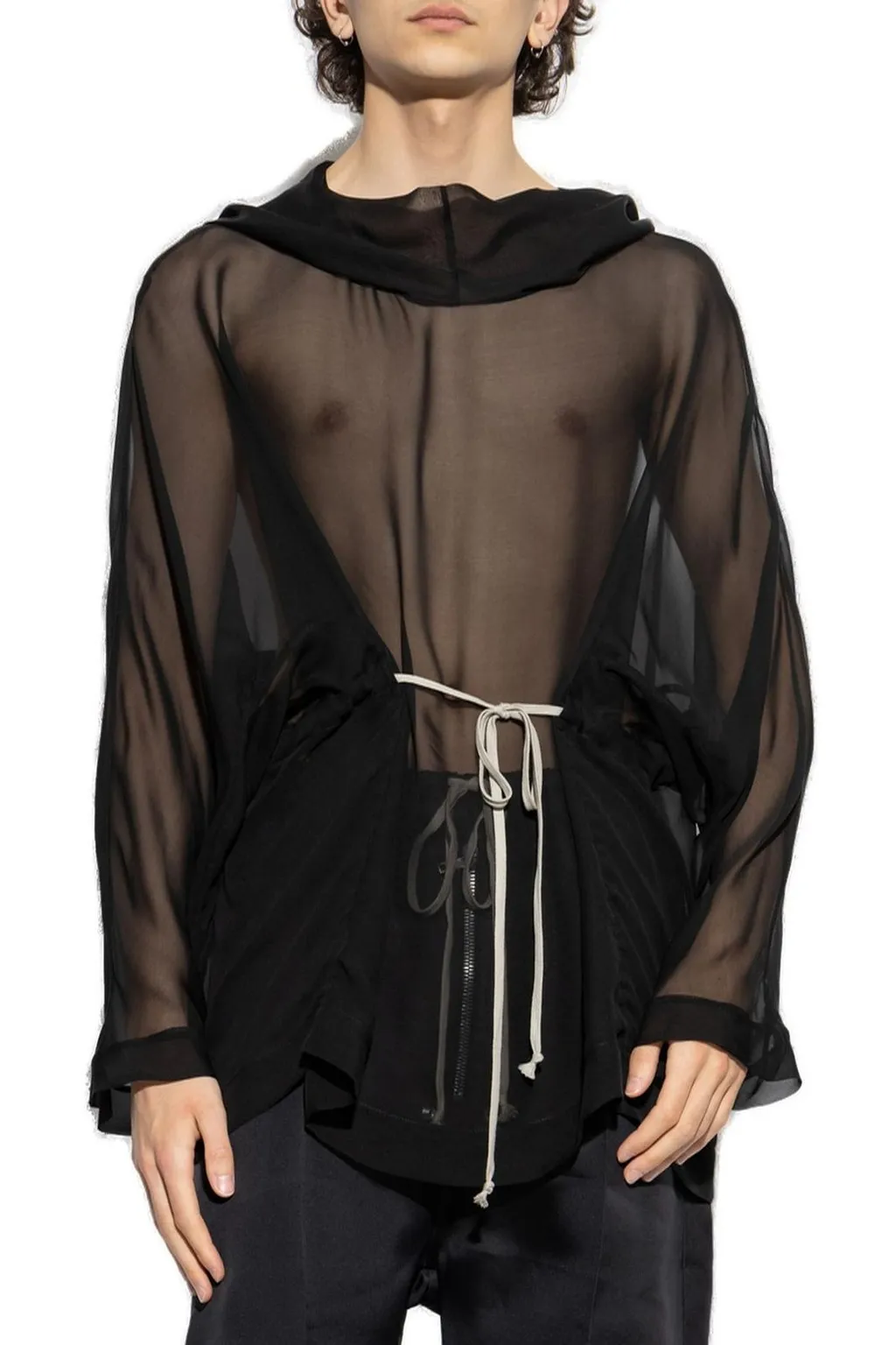 Rick Owens Hollywood Runway Hooded Tunic