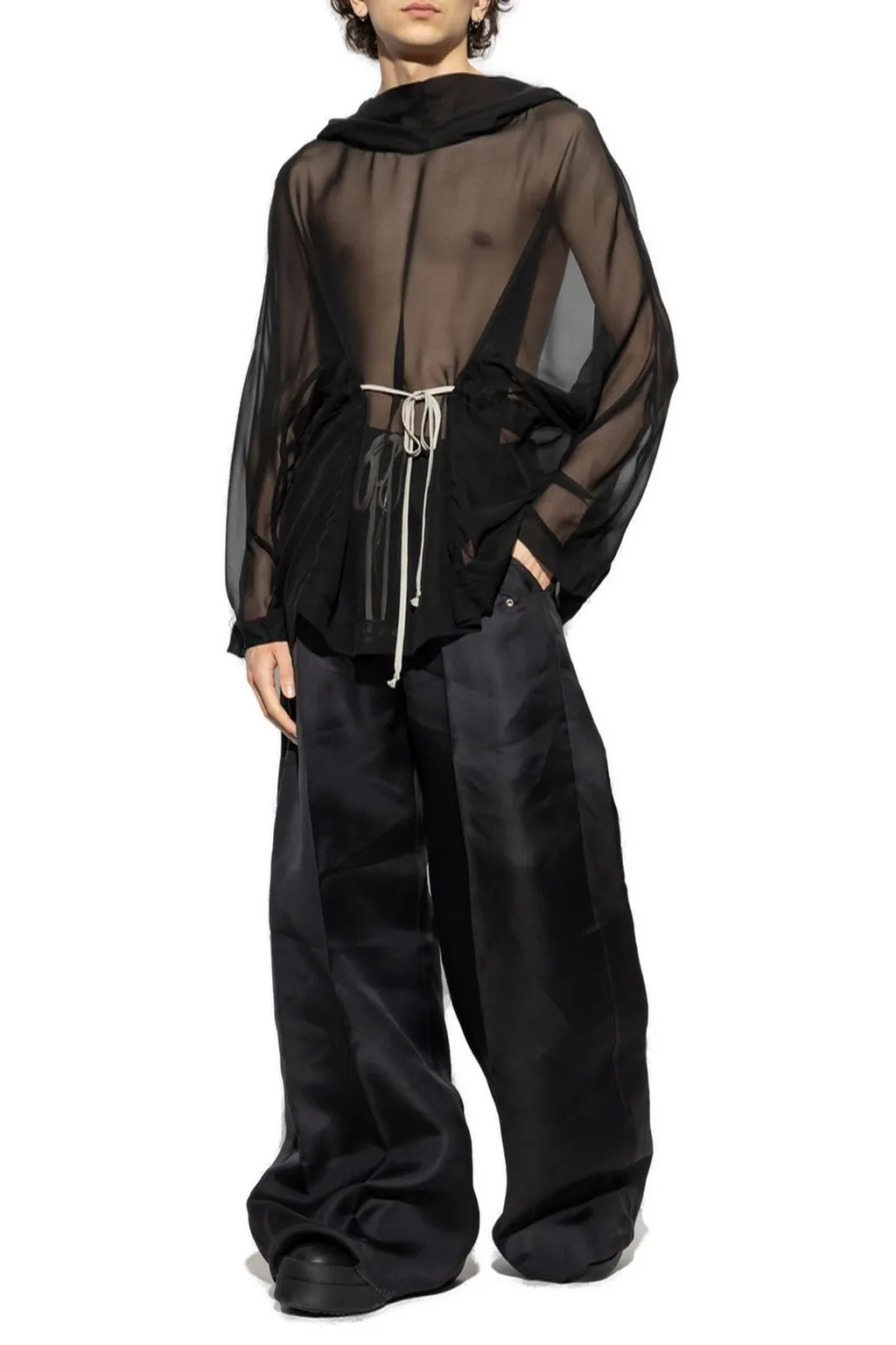 Rick Owens Hollywood Runway Hooded Tunic