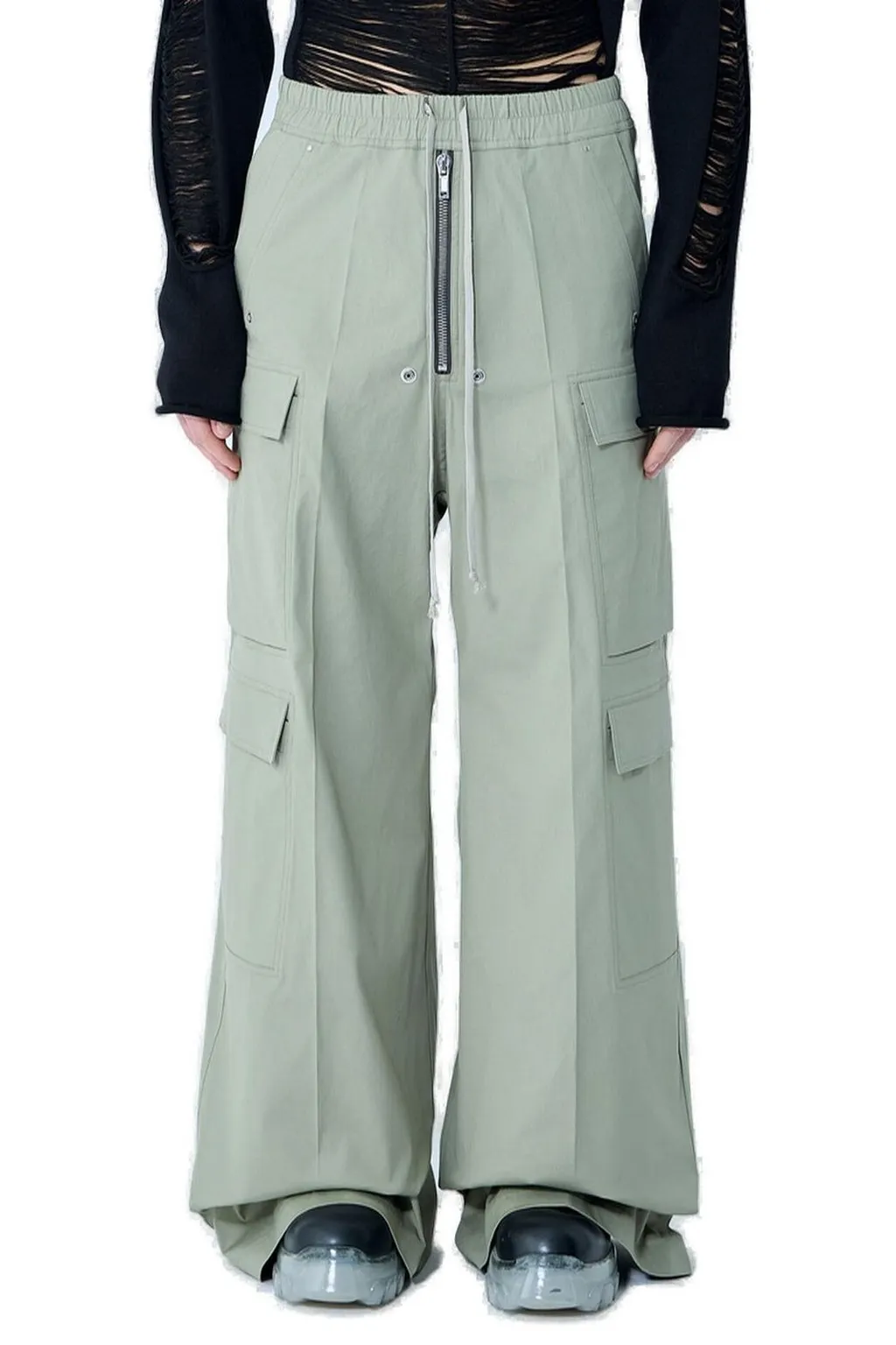 Rick Owens Hollywood Cargobelas Poplin Pants