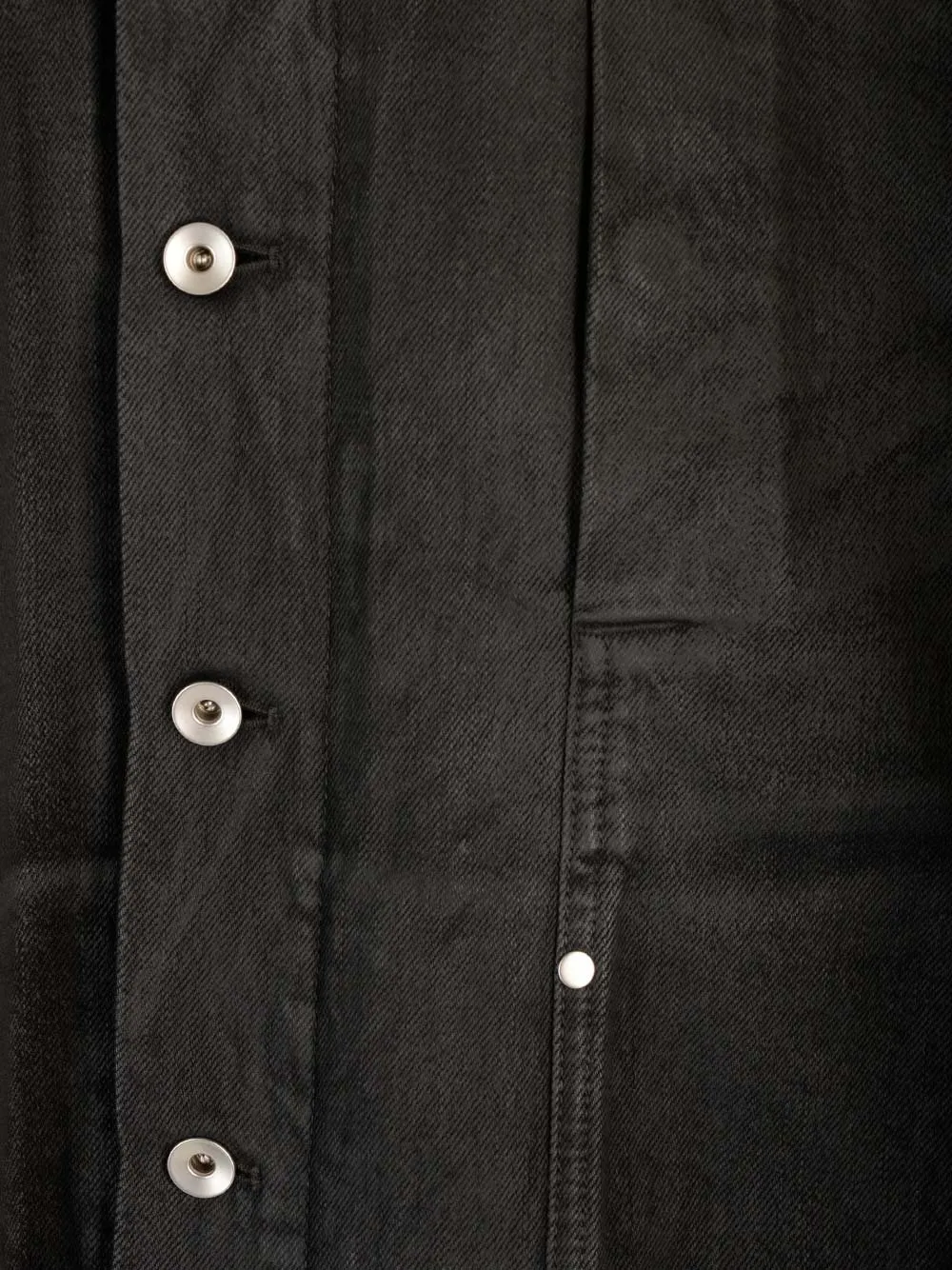 Rick Owens Long-Sleeved Button-Up Jacket