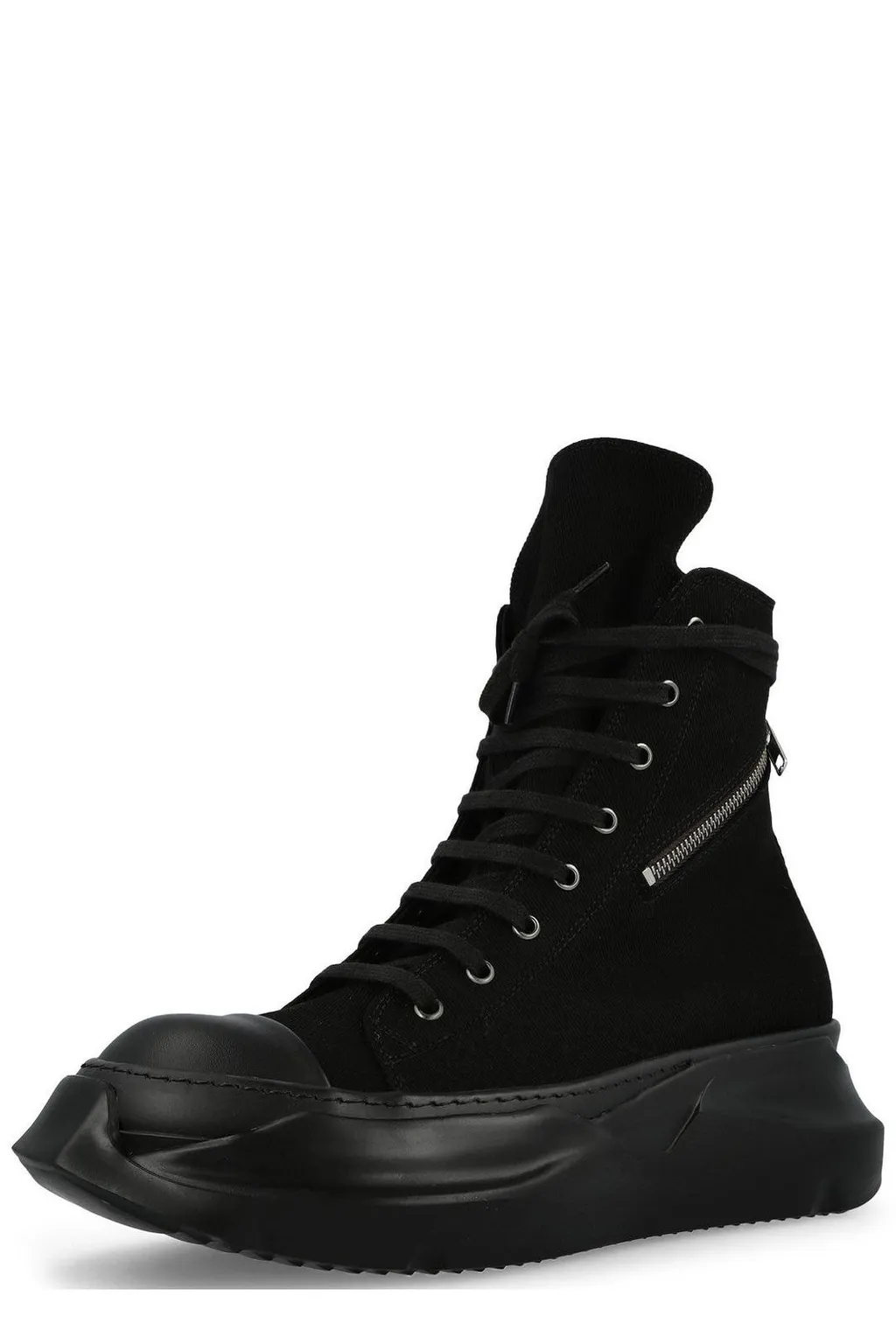 Rick Owens Drkshdw Cargo Abstract High-Top Sneakers