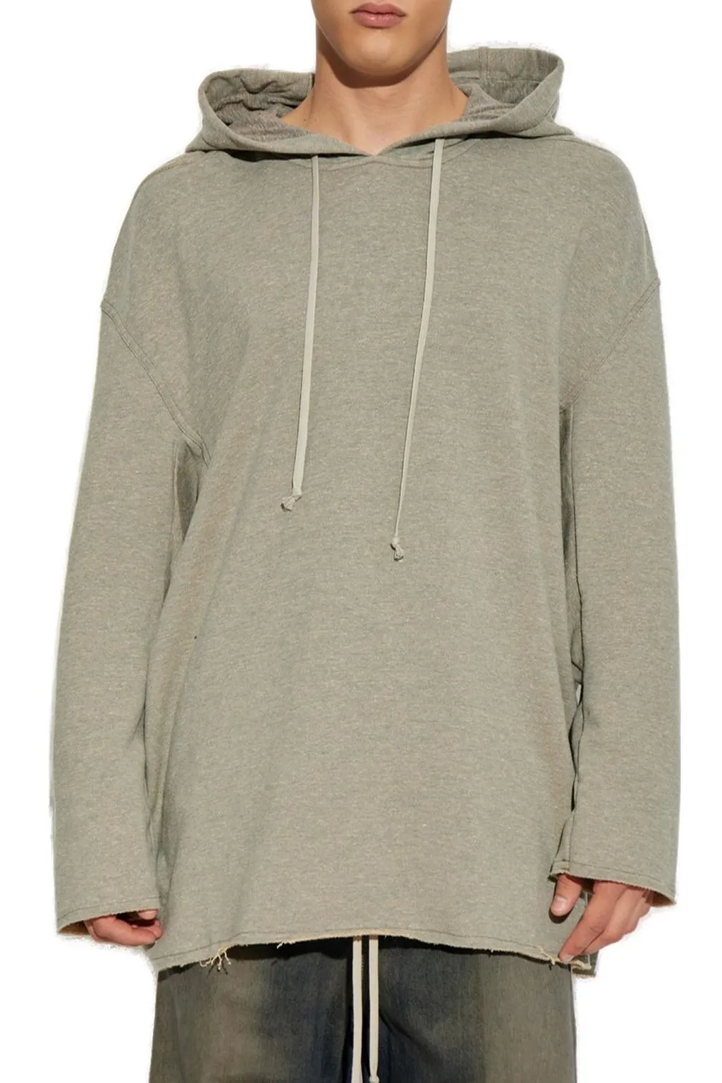 Rick Owens Drkshdw Peter Distressed Hoodie