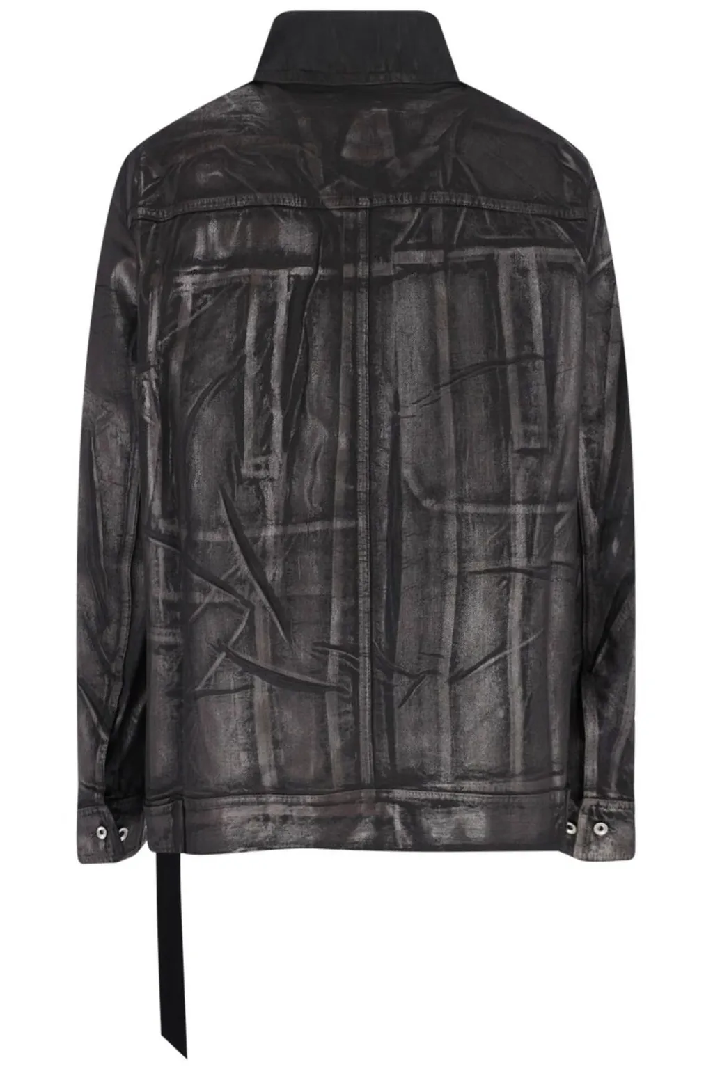 Rick Owens Drkshdw Strapped Jumbo Denim Jacket