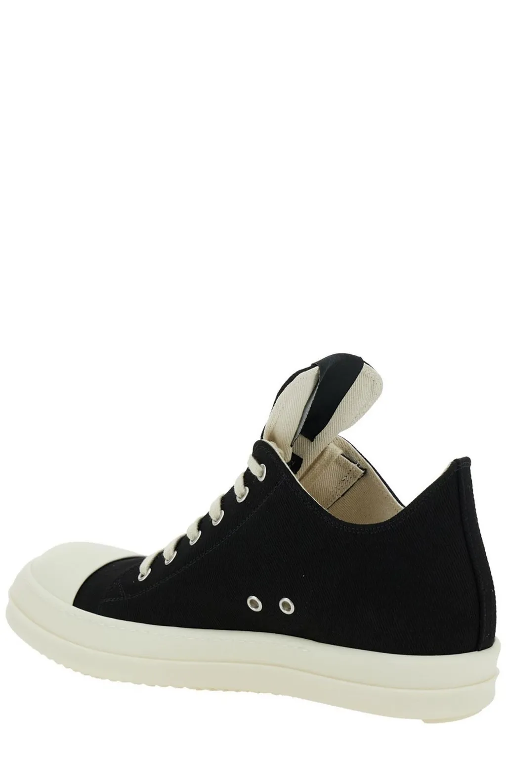 Rick Owens Drkshdw Round-Toe Lace-Up Sneakers