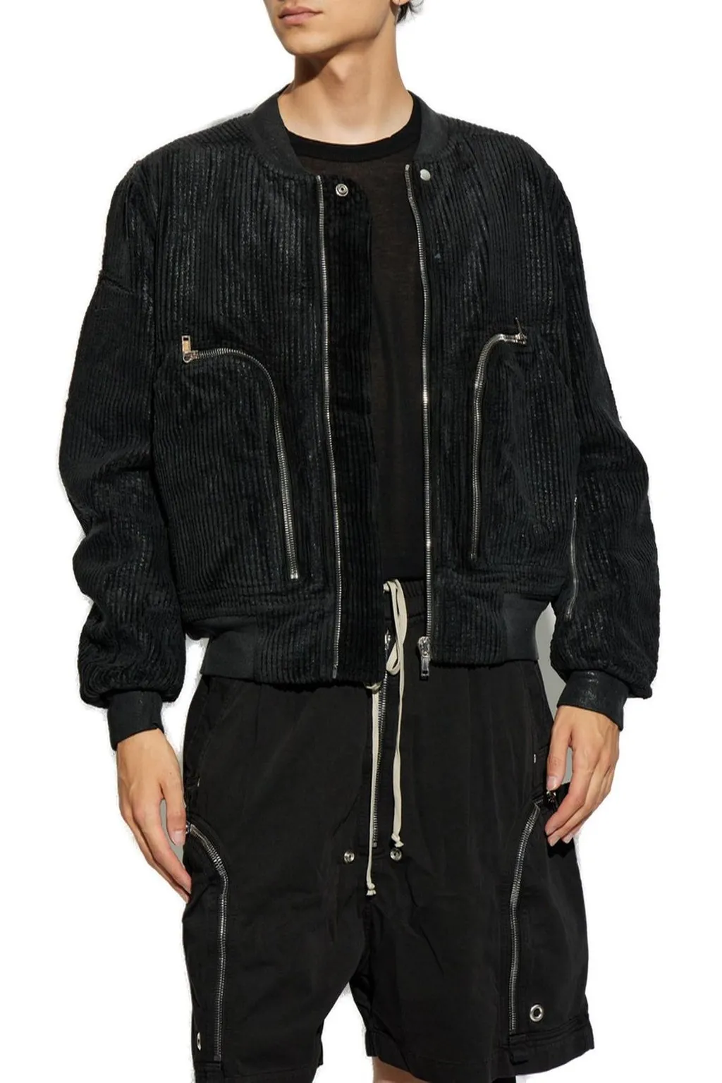 Rick Owens Drkshdw Zip-Up Long-Sleeved Jacket