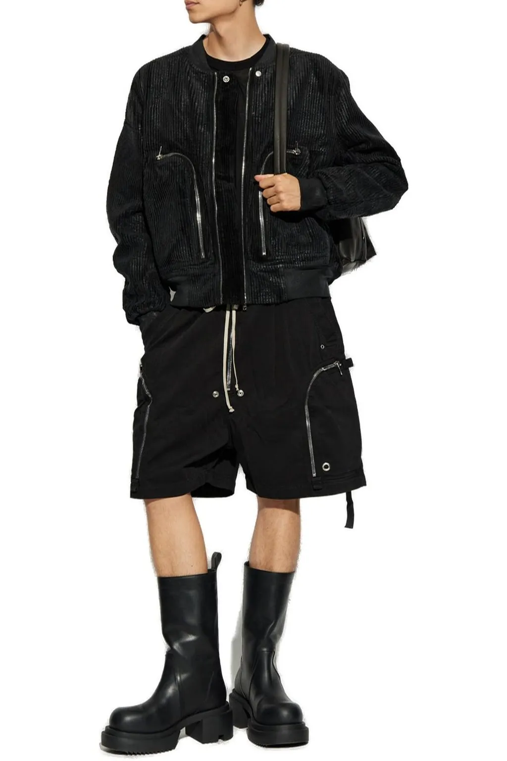 Rick Owens Drkshdw Zip-Up Long-Sleeved Jacket