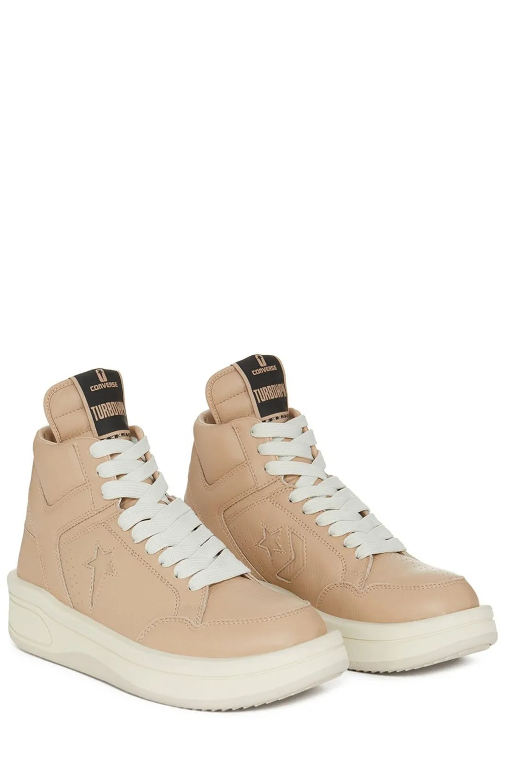 Rick Owens Drkshdw X Converse High-Top Lace-Up Sneakers