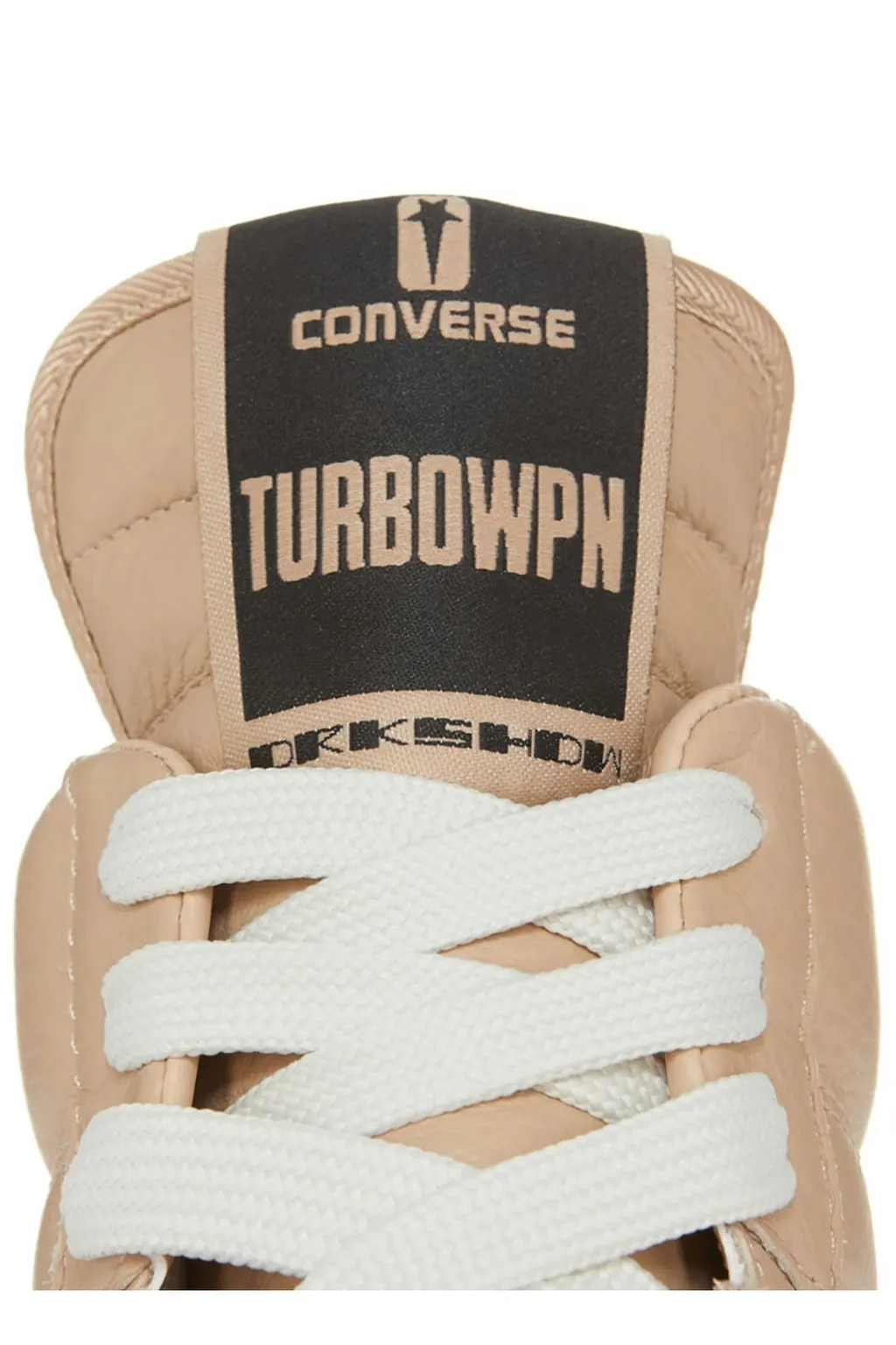 Rick Owens Drkshdw X Converse High-Top Lace-Up Sneakers