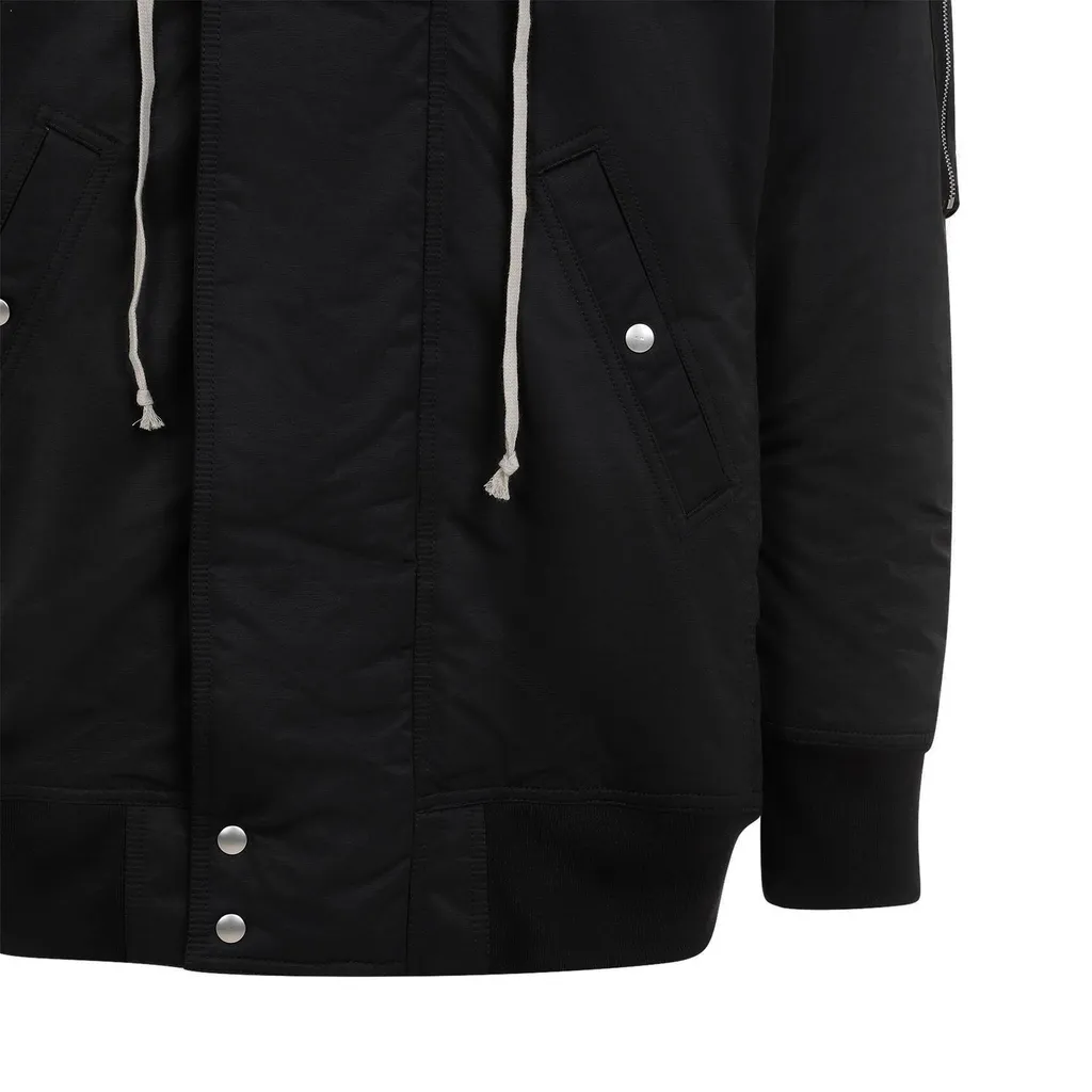 Rick Owens Drkshdw Drawstring Hooded Jacket