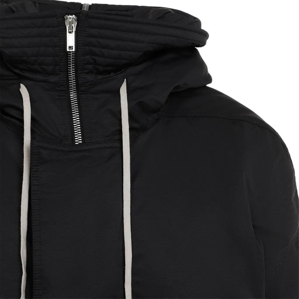 Rick Owens Drkshdw Drawstring Hooded Jacket