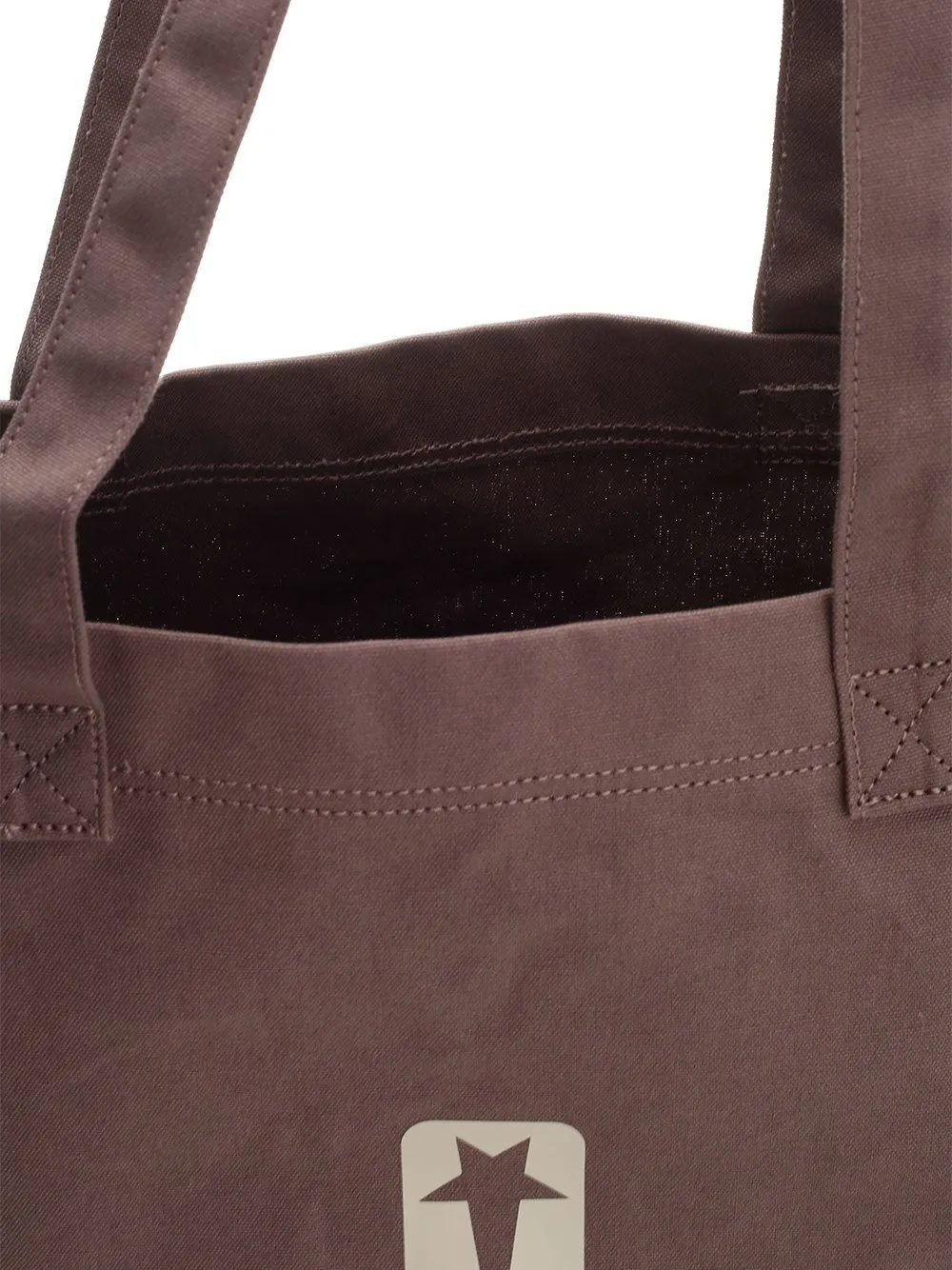 Rick Owens Drkshdw X Converse Logo Detailed Tote Bag