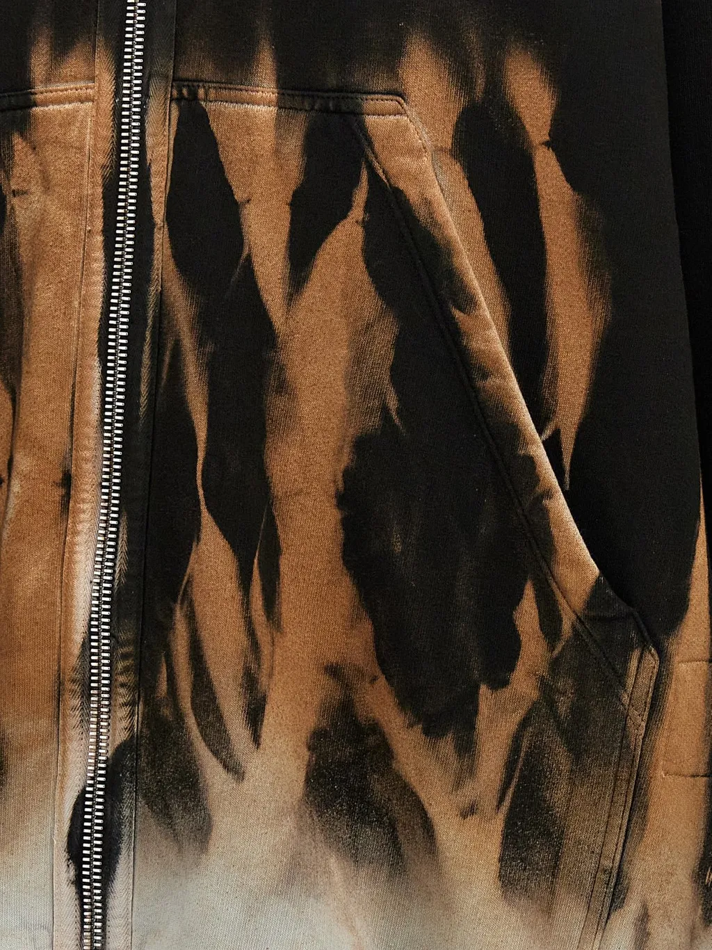 Rick Owens Drkshdw Jumbo Gimp Zipped Hoodie