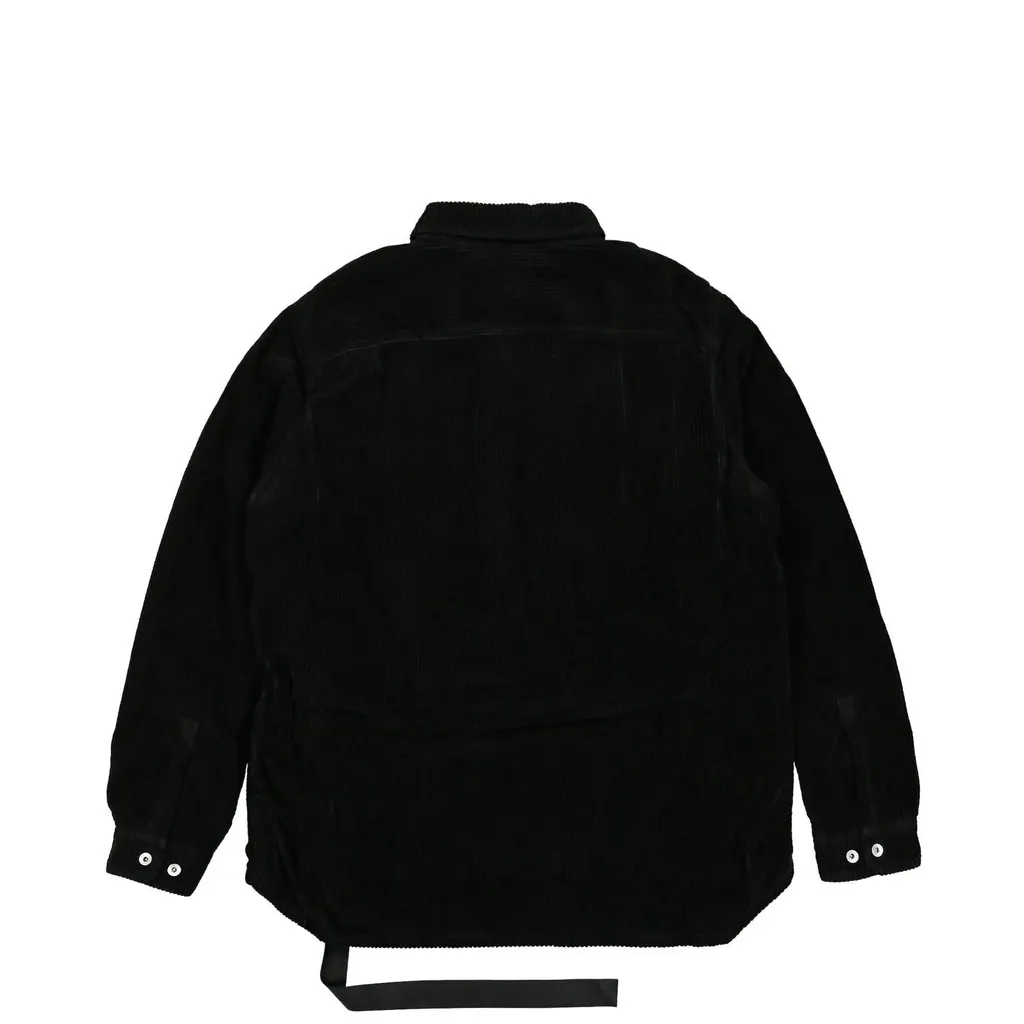 Rick Owens Drkshdw Corduroy Button-Up Shirt Jacket