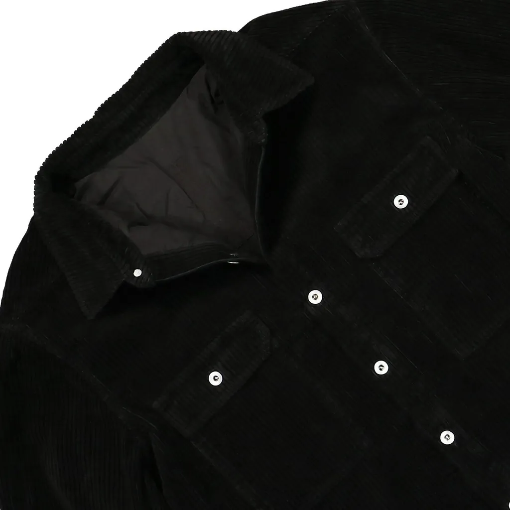 Rick Owens Drkshdw Corduroy Button-Up Shirt Jacket
