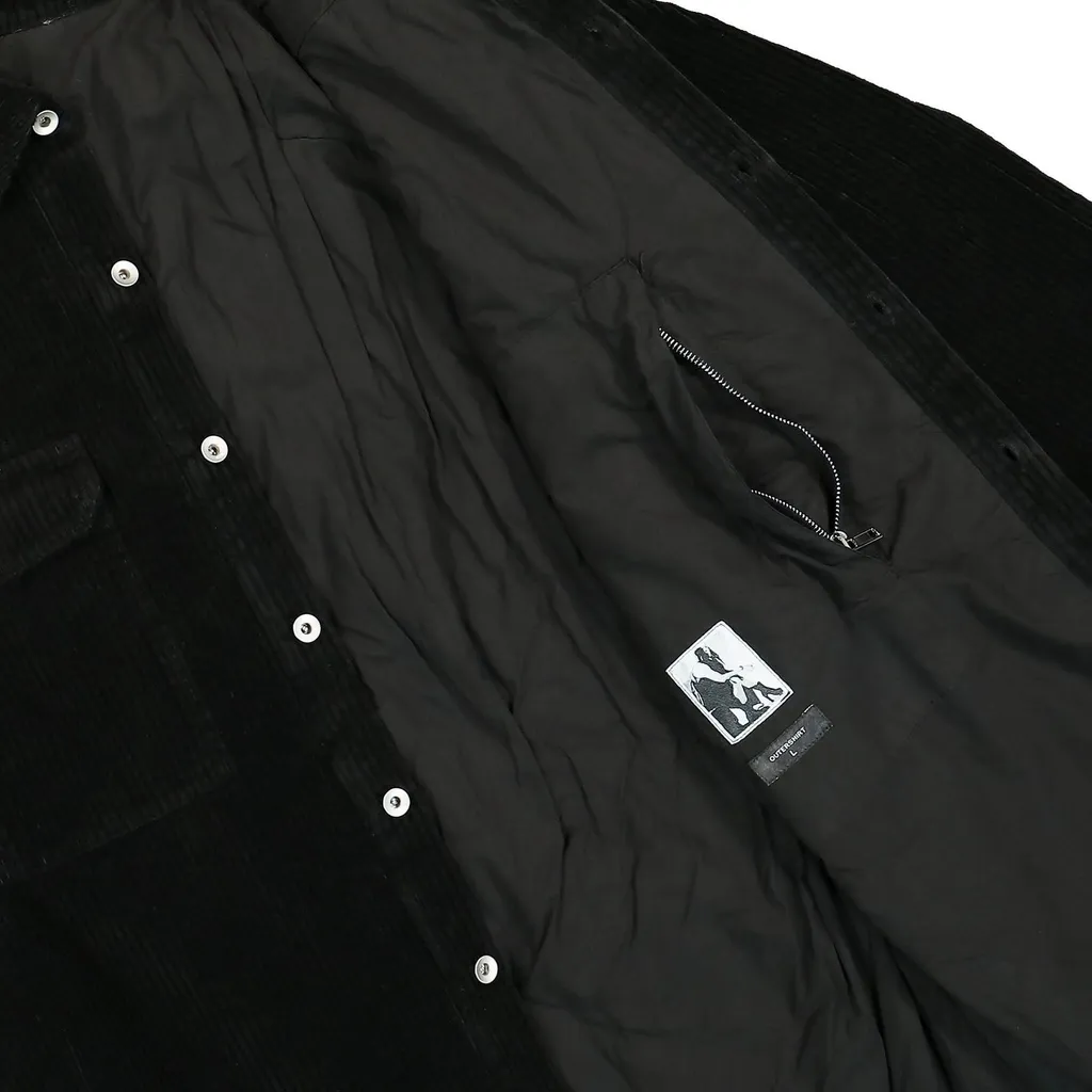 Rick Owens Drkshdw Corduroy Button-Up Shirt Jacket