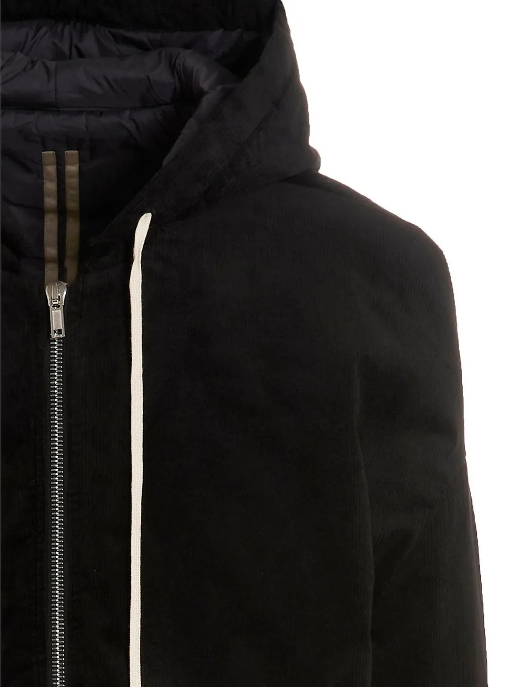 Rick Owens Drkshdw Peter Zipped Hooded Jacket