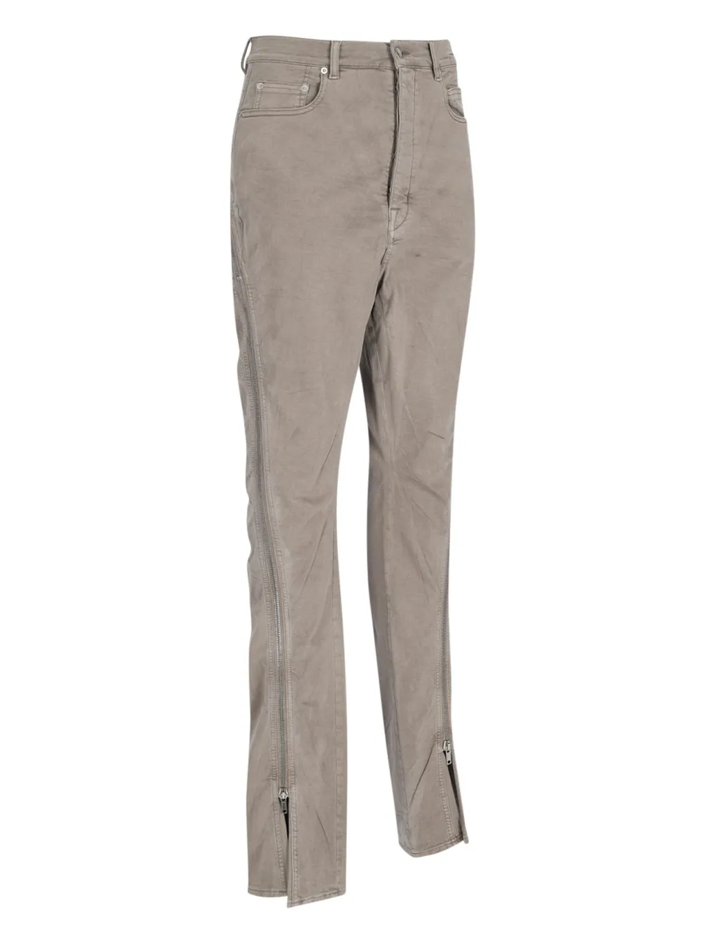 Rick Owens Drkshdw High-Waist Denim Jeans