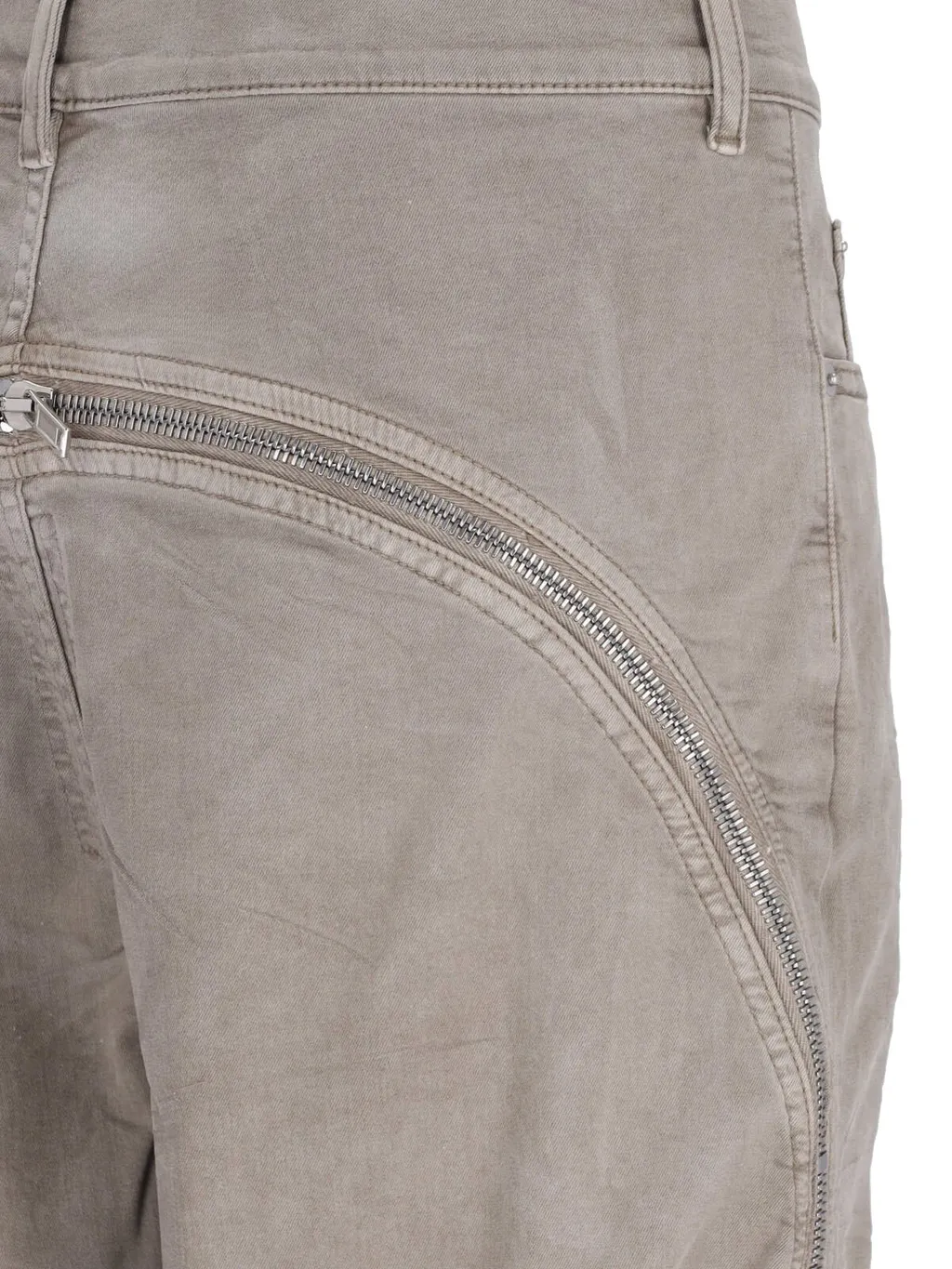 Rick Owens Drkshdw High-Waist Denim Jeans