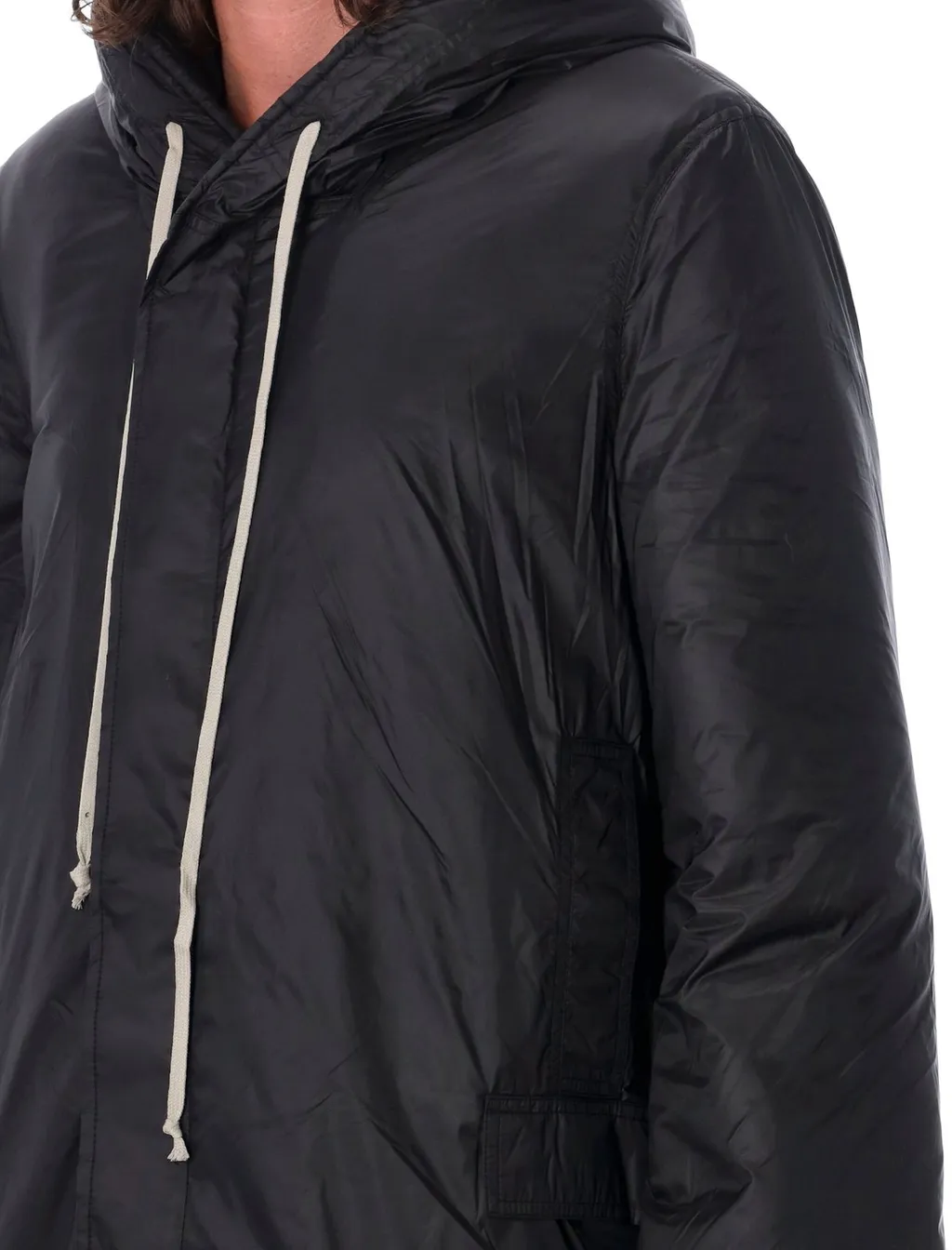 Rick Owens Drkshdw Oversized Zipped Parka