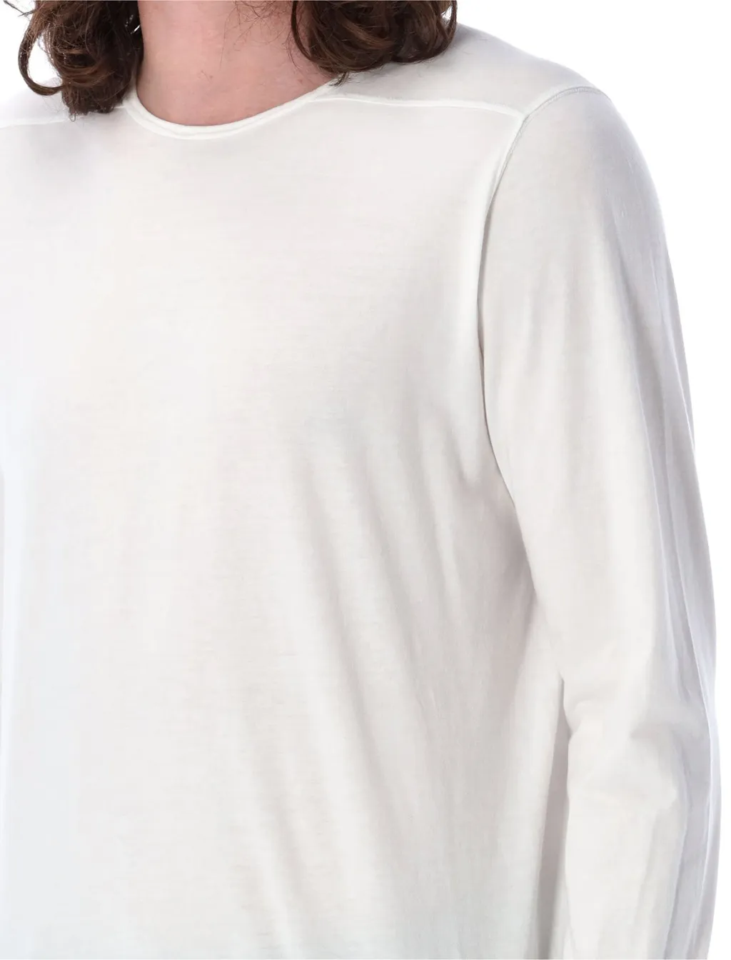 Rick Owens Drkshdw Long-Sleeved Crewneck T-Shirt