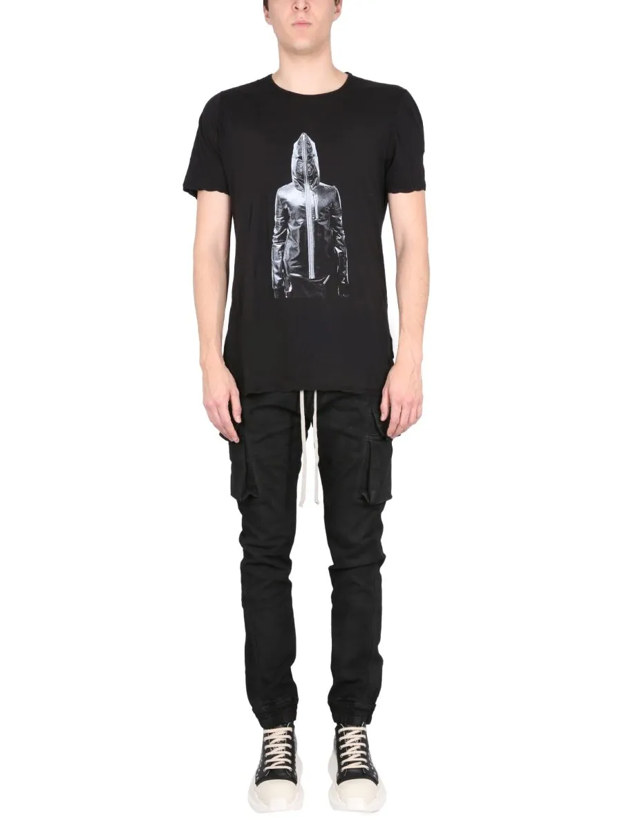 Rick Owens Drkshdw Graphic Printed Crewneck T-Shirt