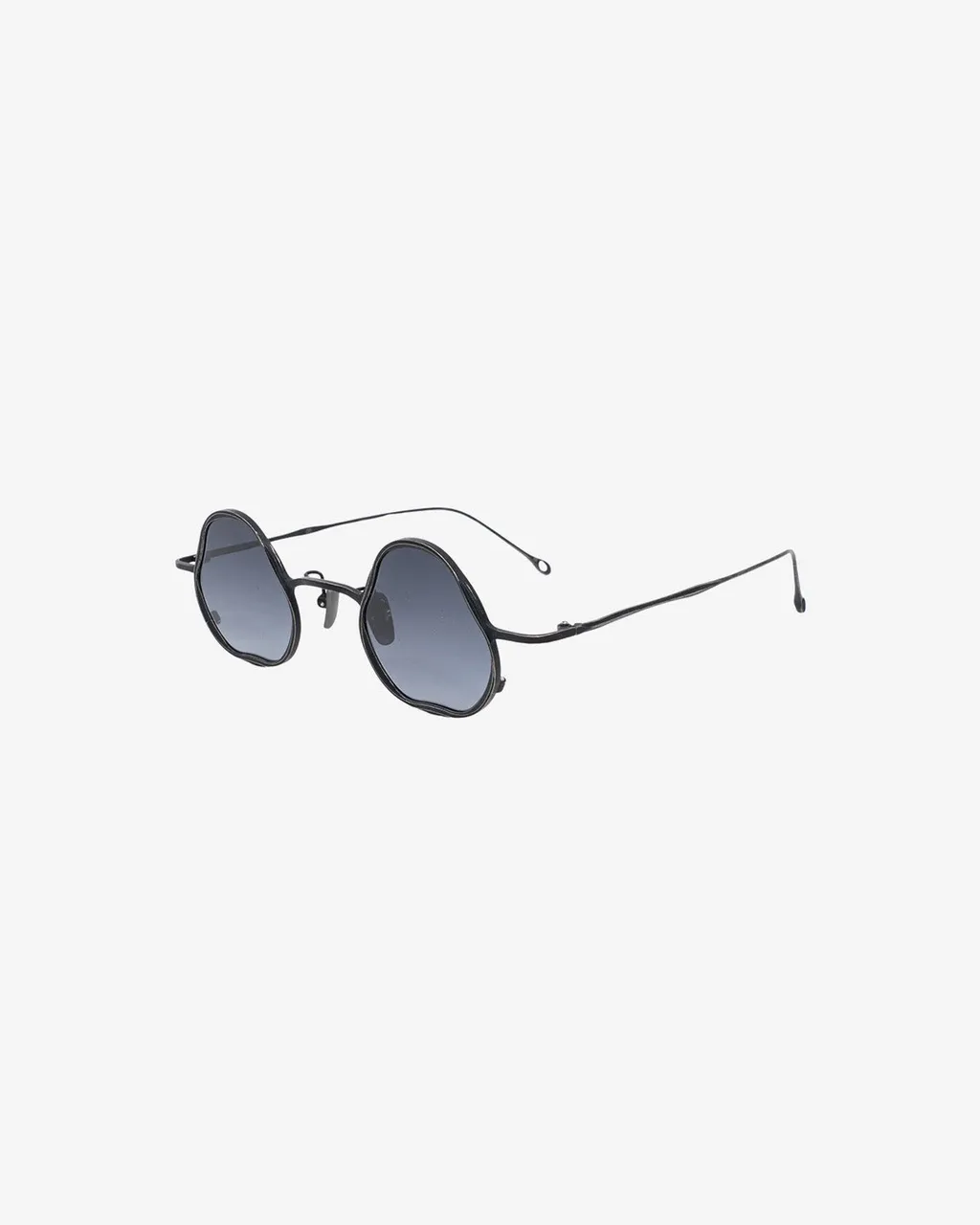 Rigards Sculpted-Frame Curved Tip Sunglasses