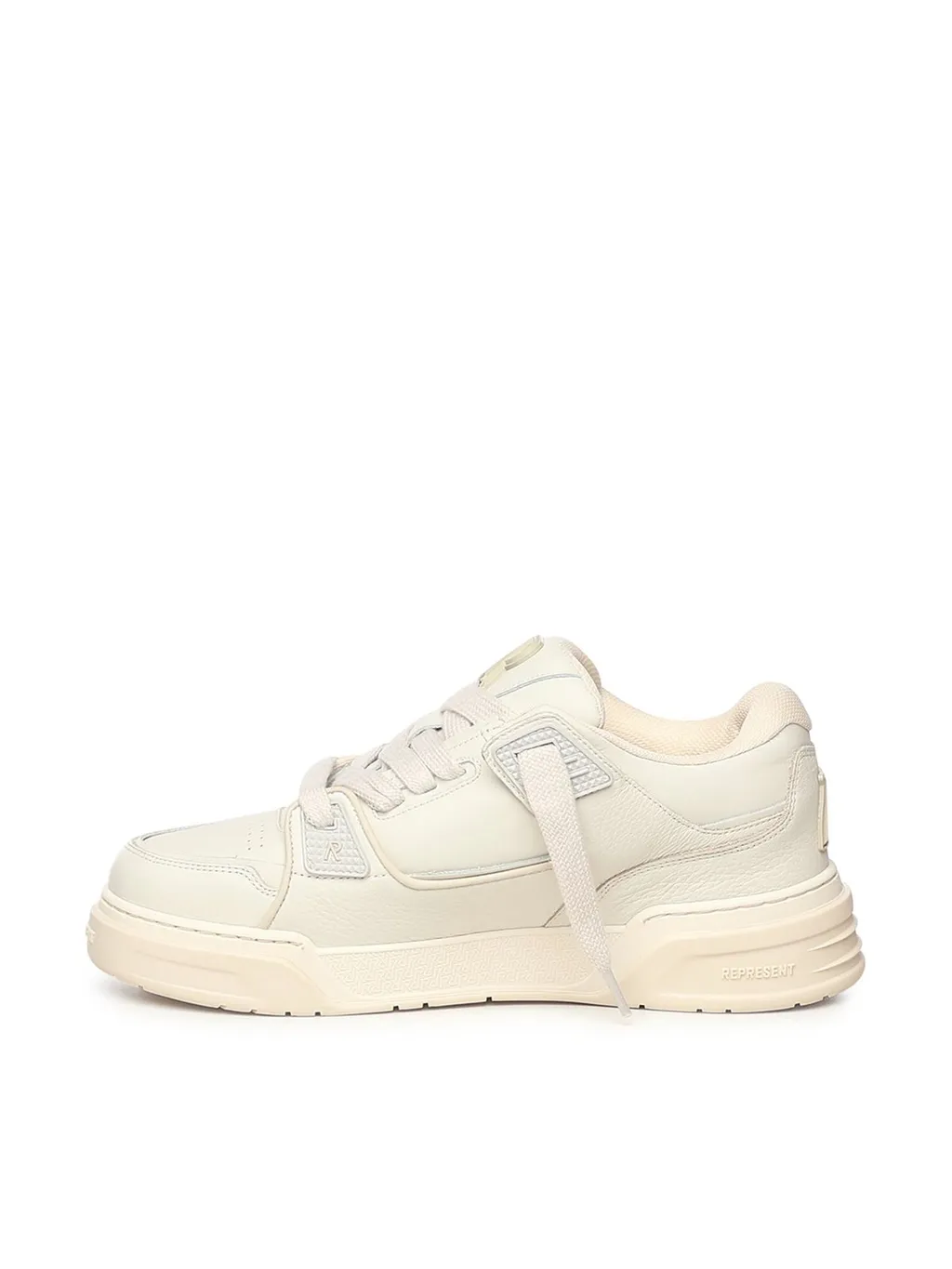 Represent Lace-Up Leather Sneakers