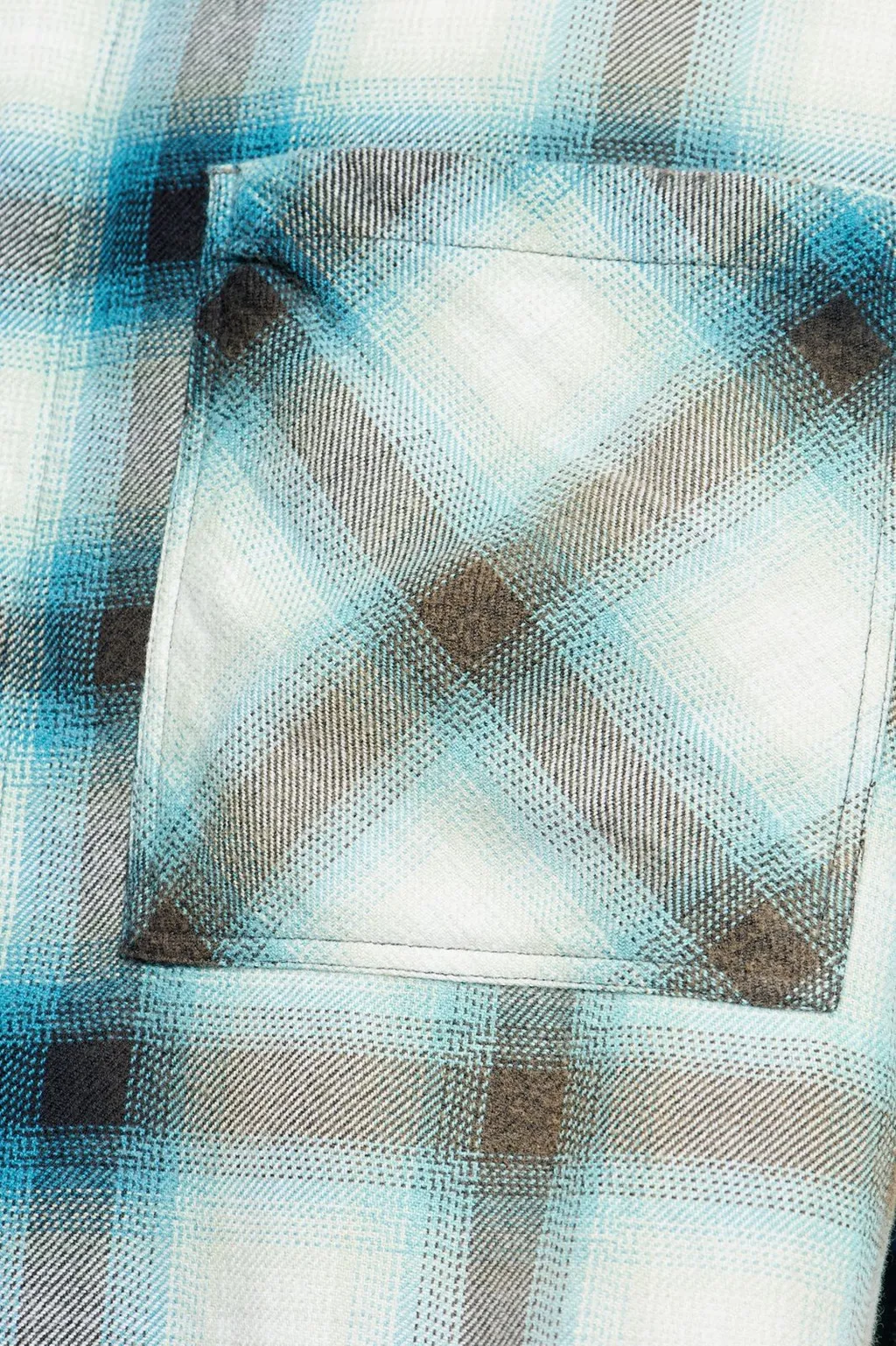 Represent Plaid Straight Hem Shirt