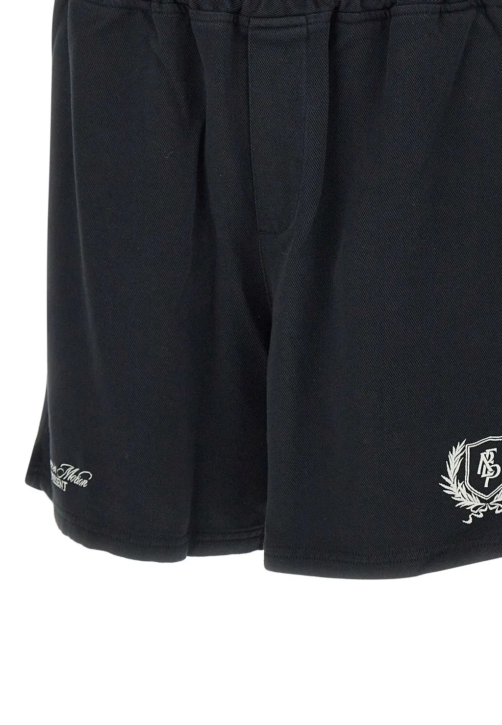 Represent Crest Logo Embroidered Shorts