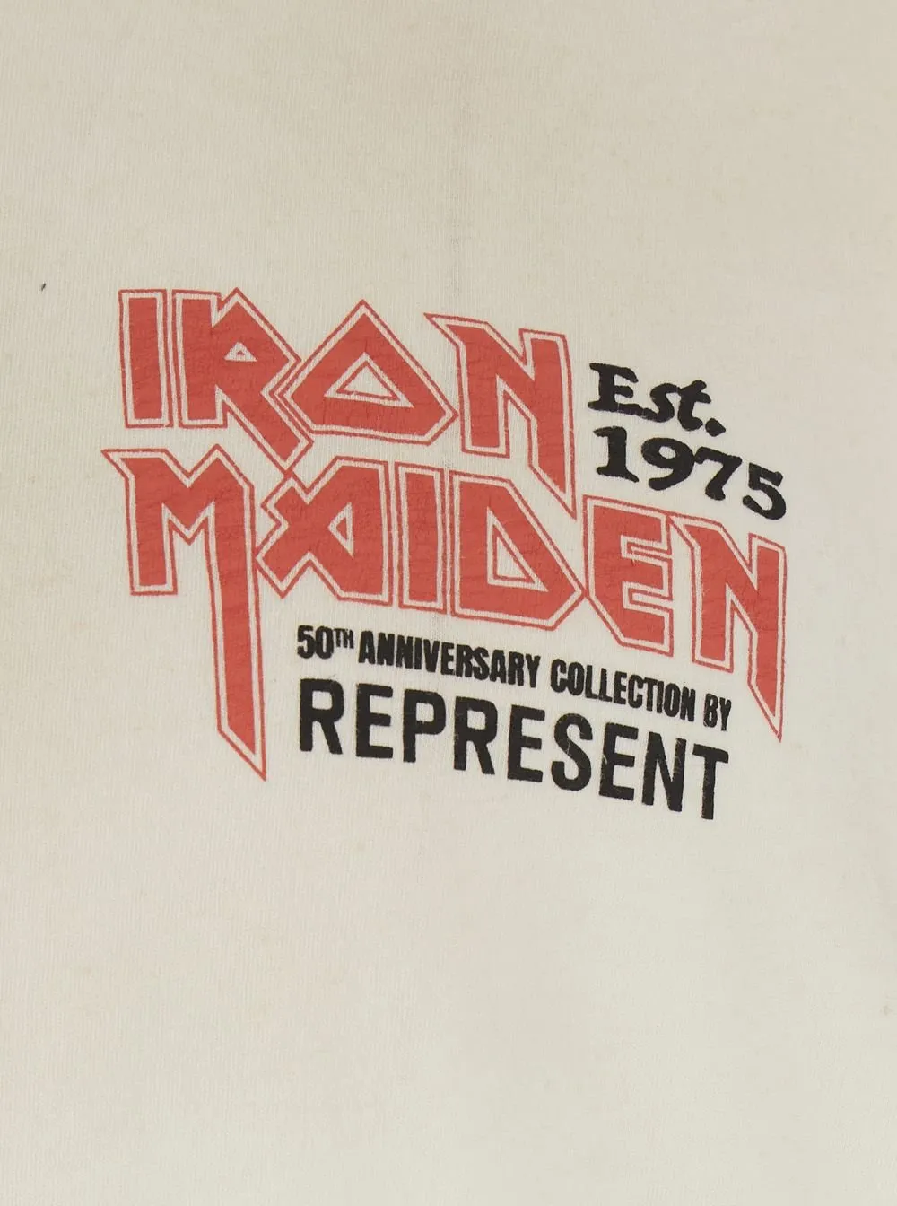 Represent Iron Maiden Anniversary Crewneck T-Shirt