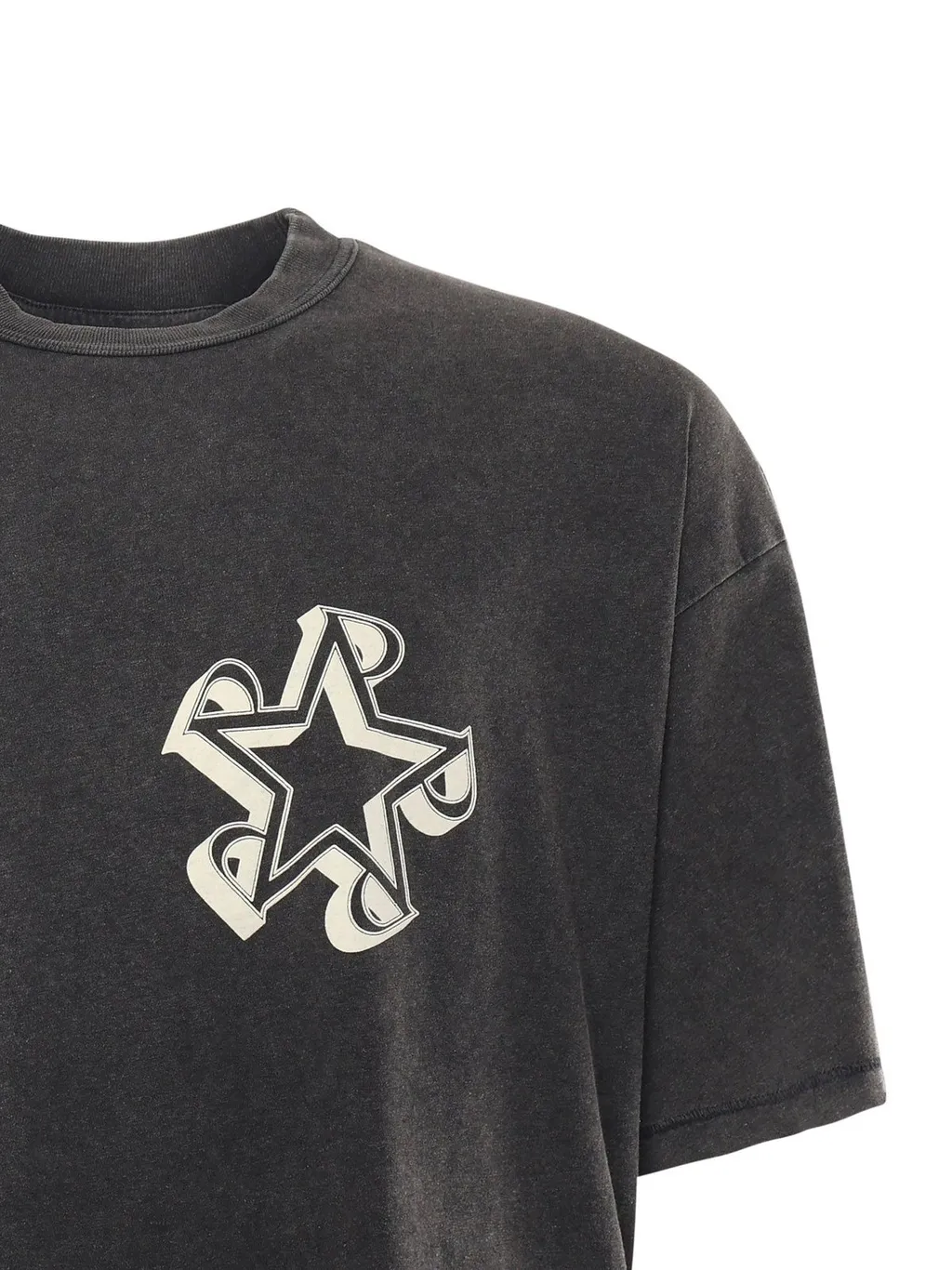 Represent Logo Printed Crewneck T-Shirt