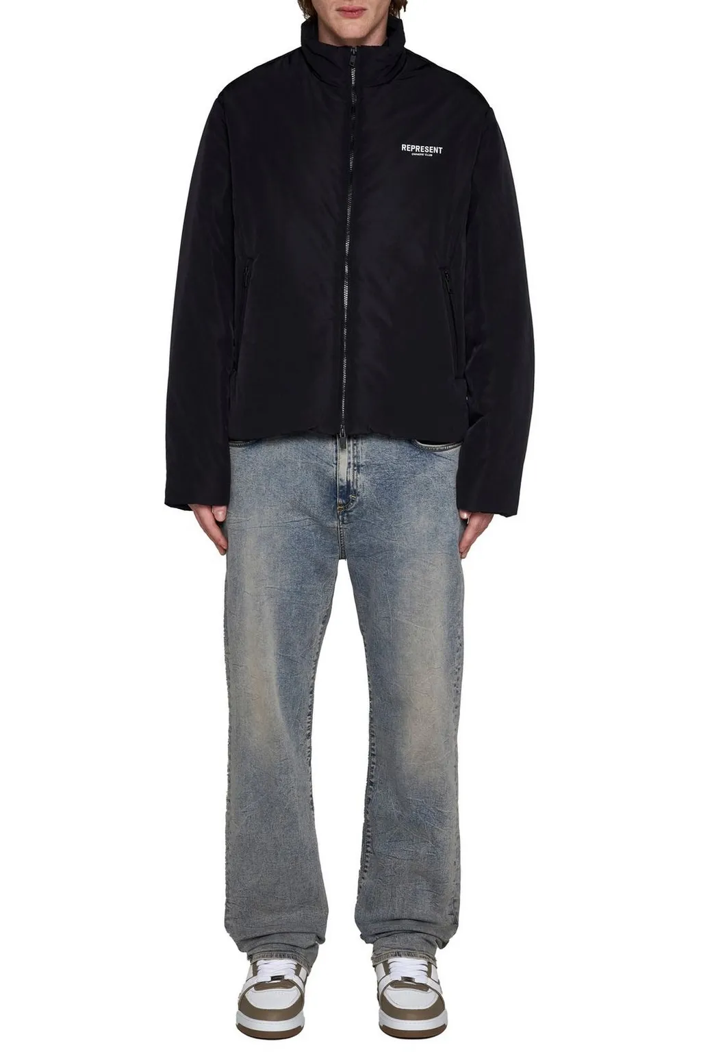 Represent Owners Club Logo Printed Padded Jacket