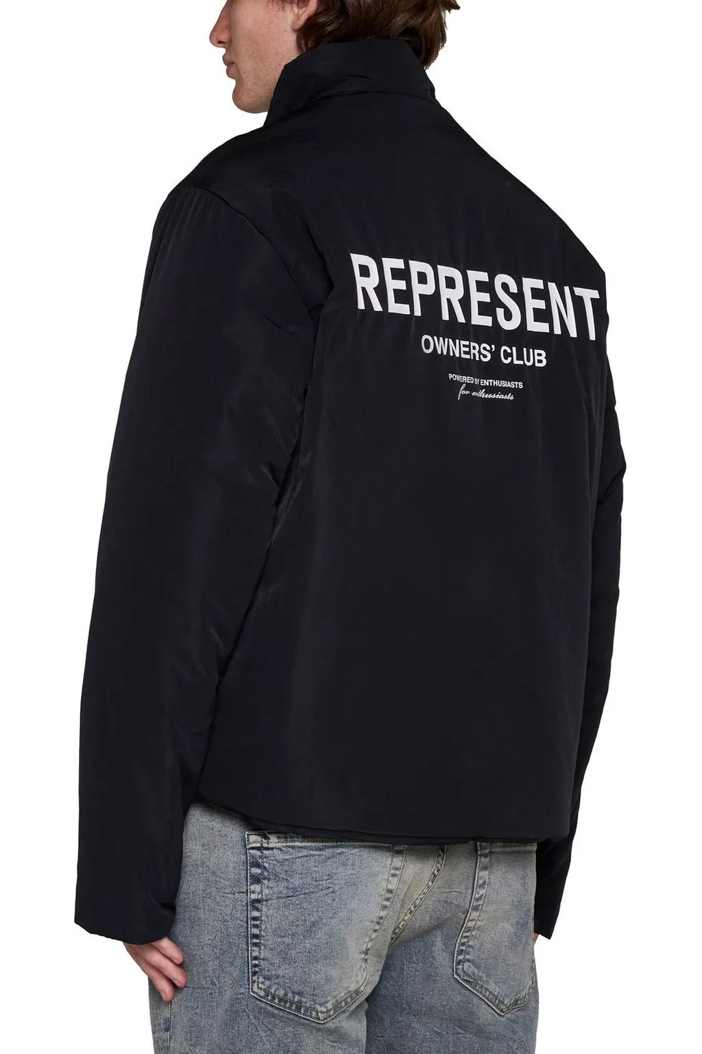 Represent Owners Club Logo Printed Padded Jacket